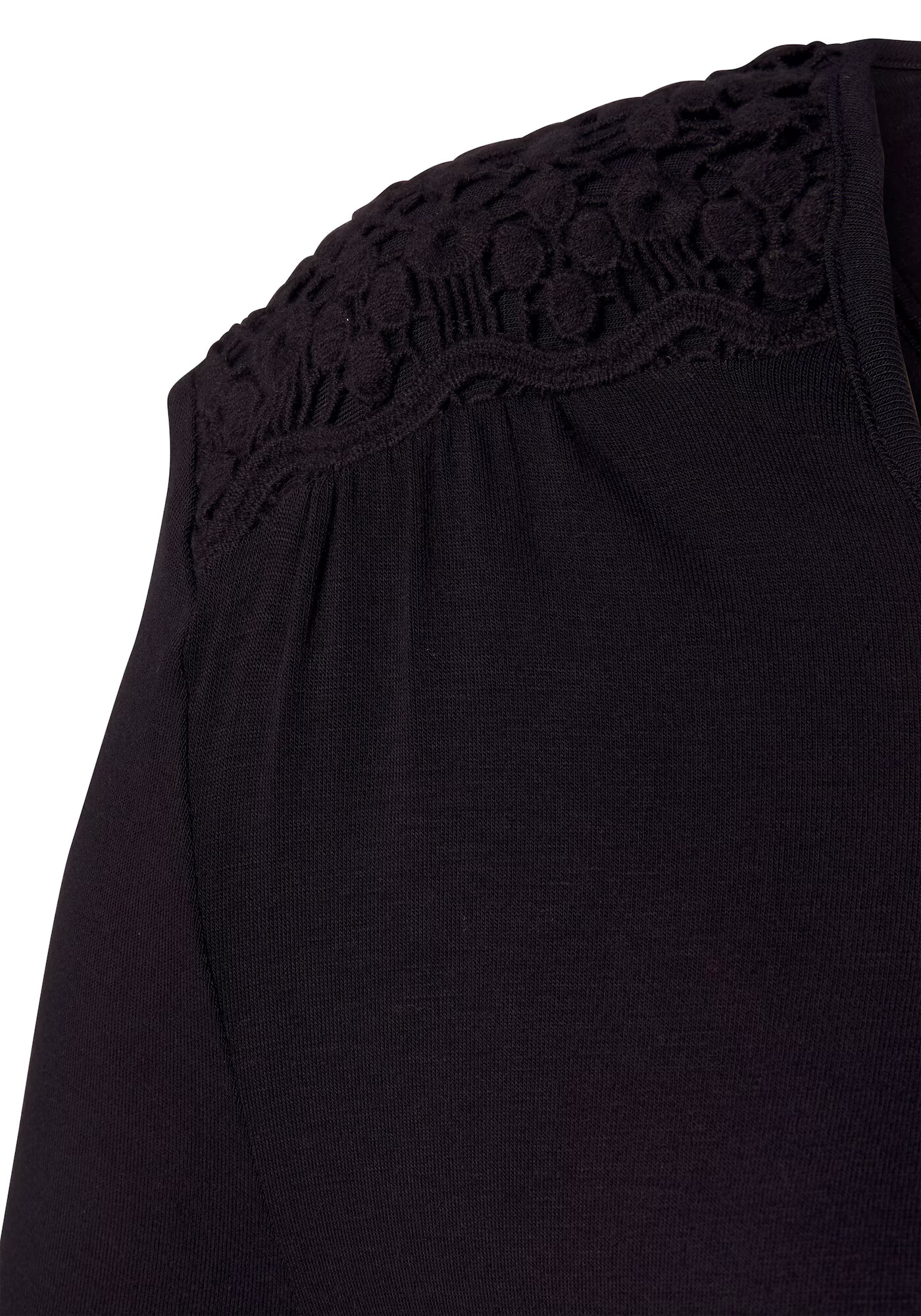 LASCANA Tricou negru - Pled.ro