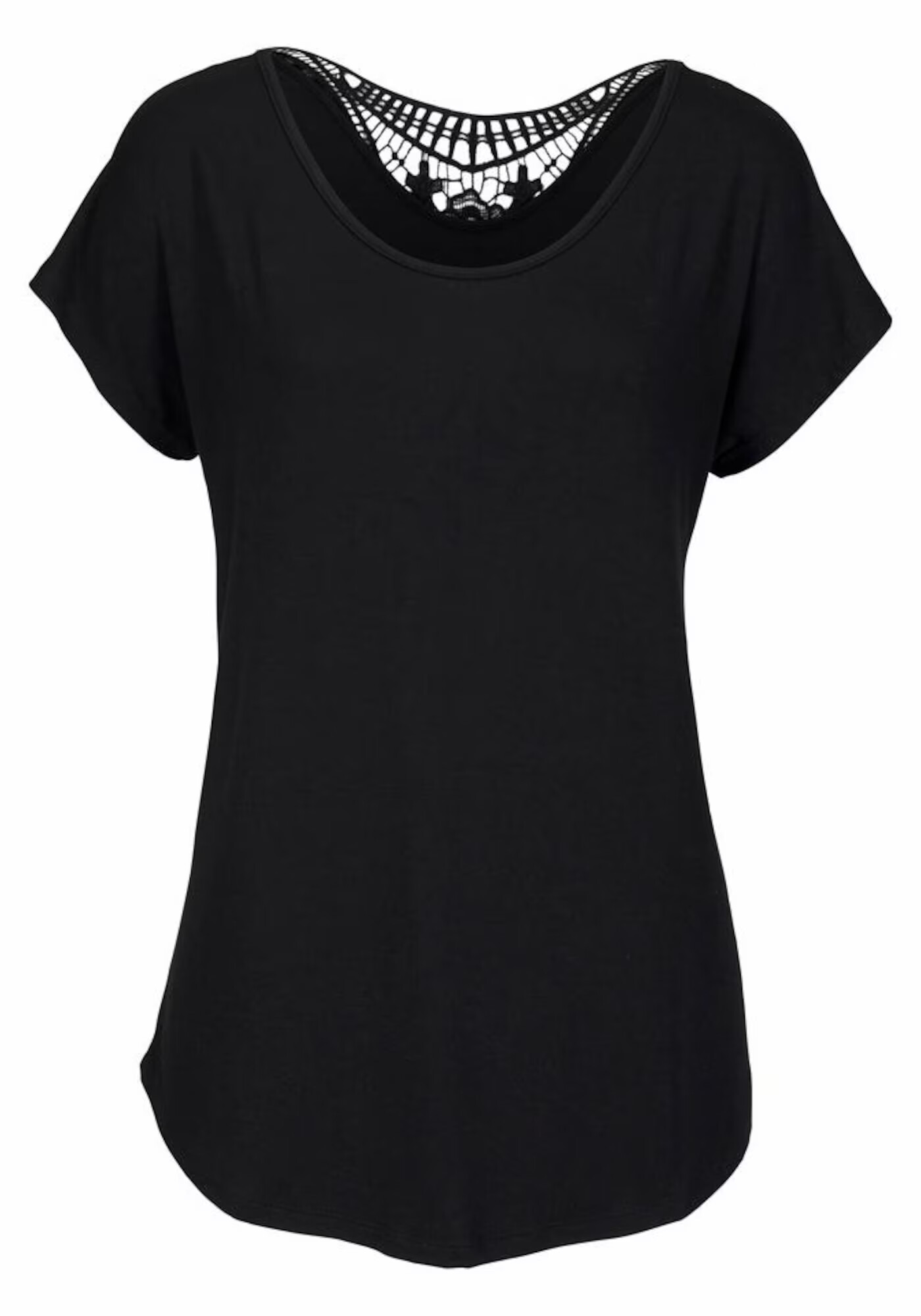 LASCANA Tricou negru - Pled.ro