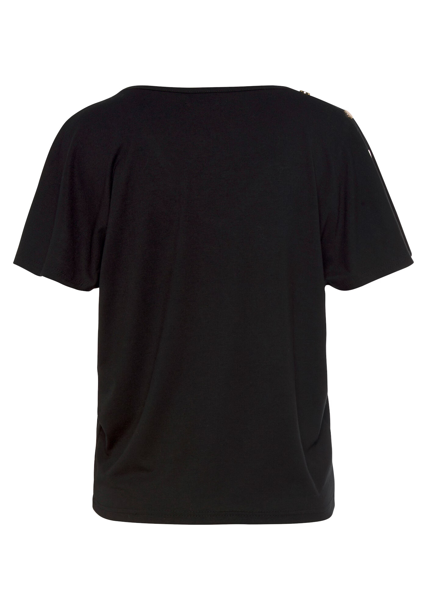 LASCANA Tricou negru - Pled.ro