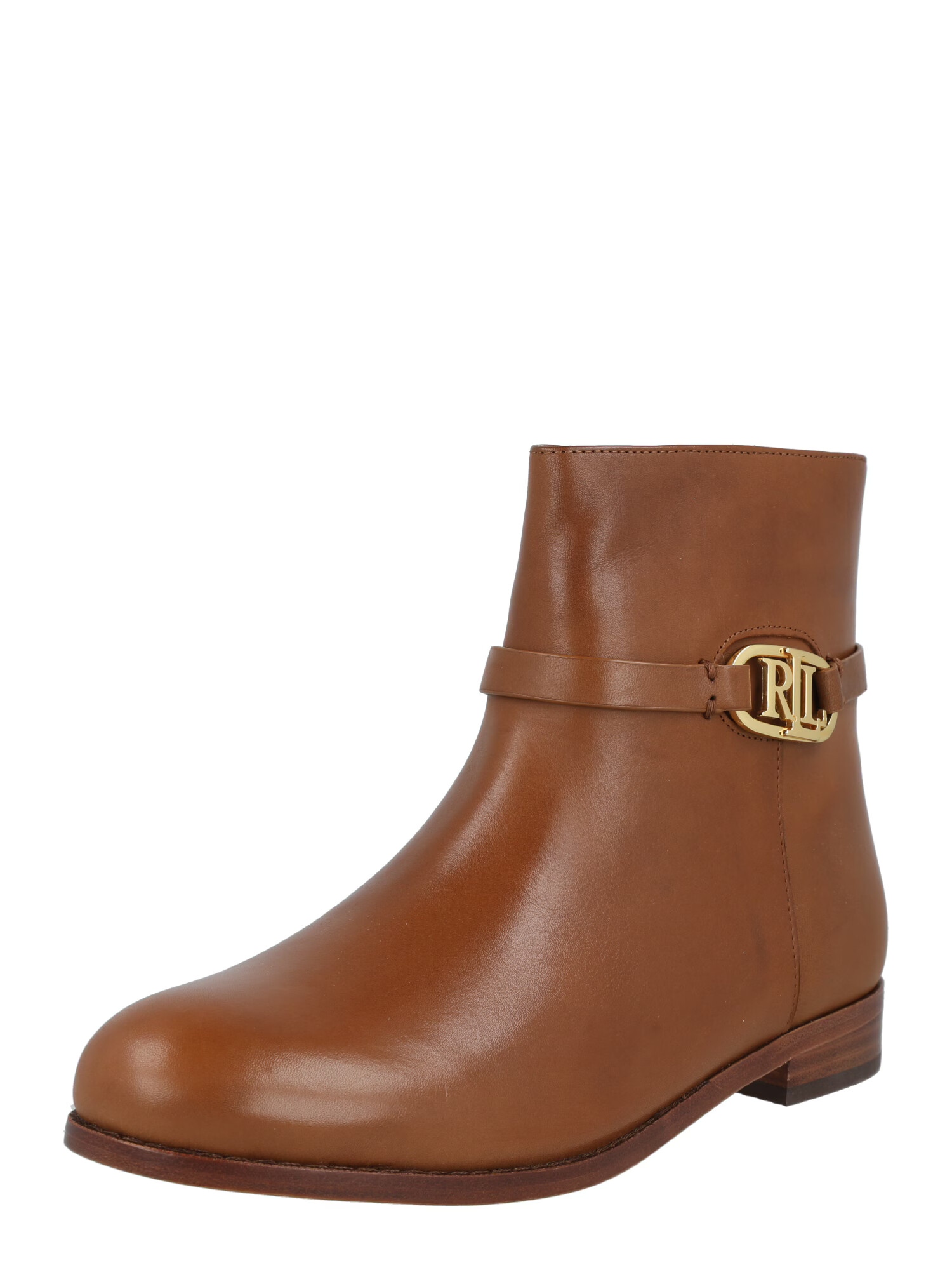 Lauren Ralph Lauren Botine 'BRIELA' ocru / auriu - Pled.ro