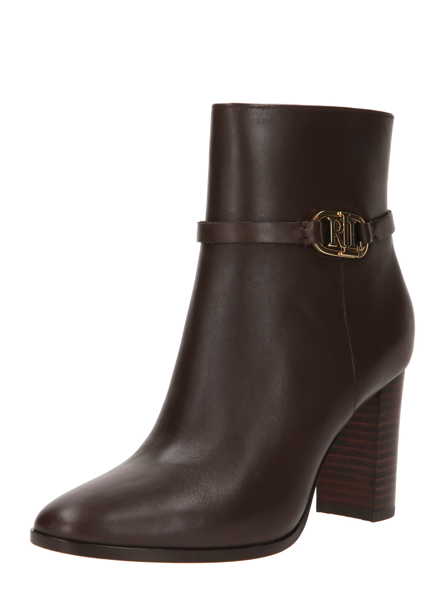 Lauren Ralph Lauren Botine ciocolatiu - Pled.ro