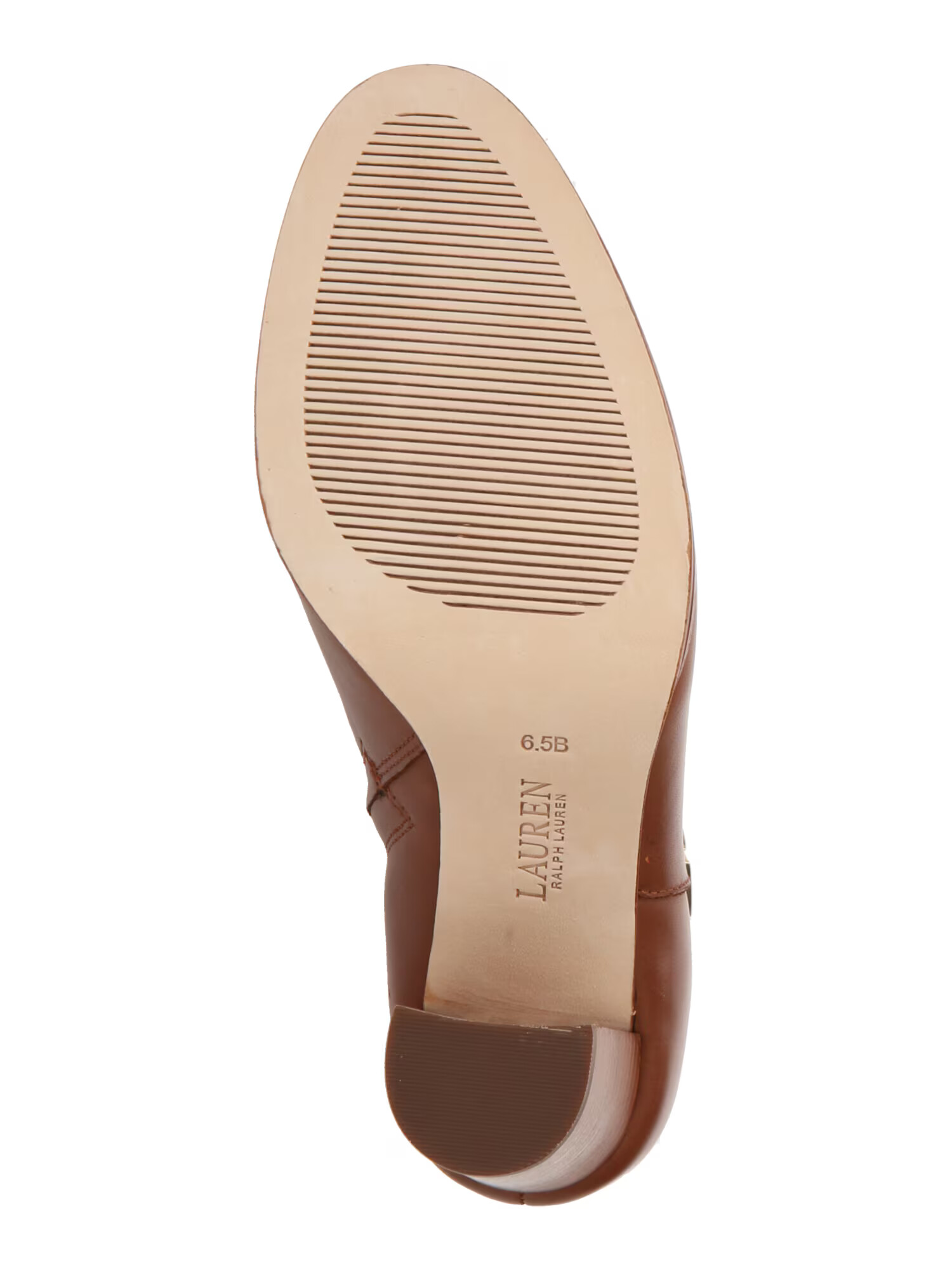 Lauren Ralph Lauren Botine ocru - Pled.ro