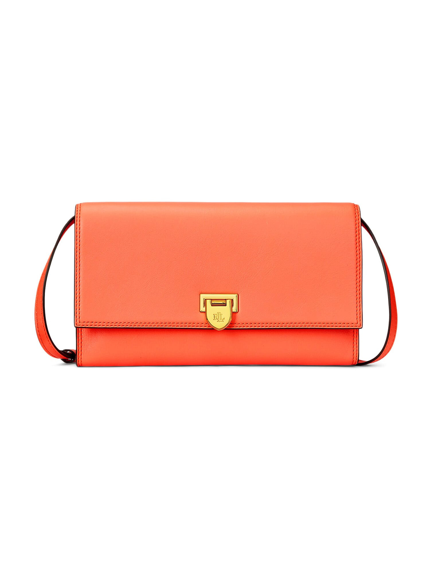 Lauren Ralph Lauren Clutch 'Evan' auriu / portocaliu - Pled.ro