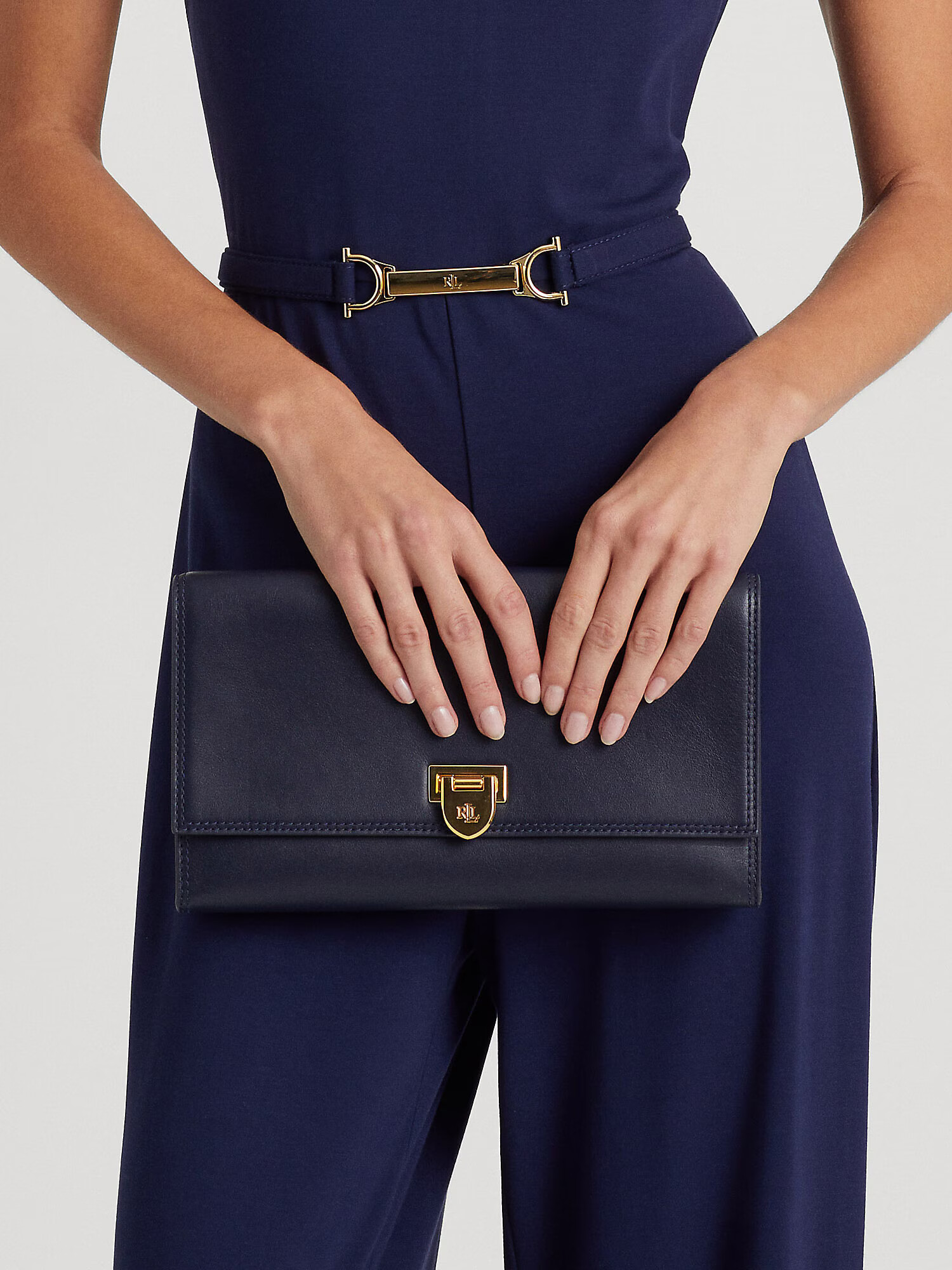 Lauren Ralph Lauren Clutch 'Evan' bleumarin - Pled.ro