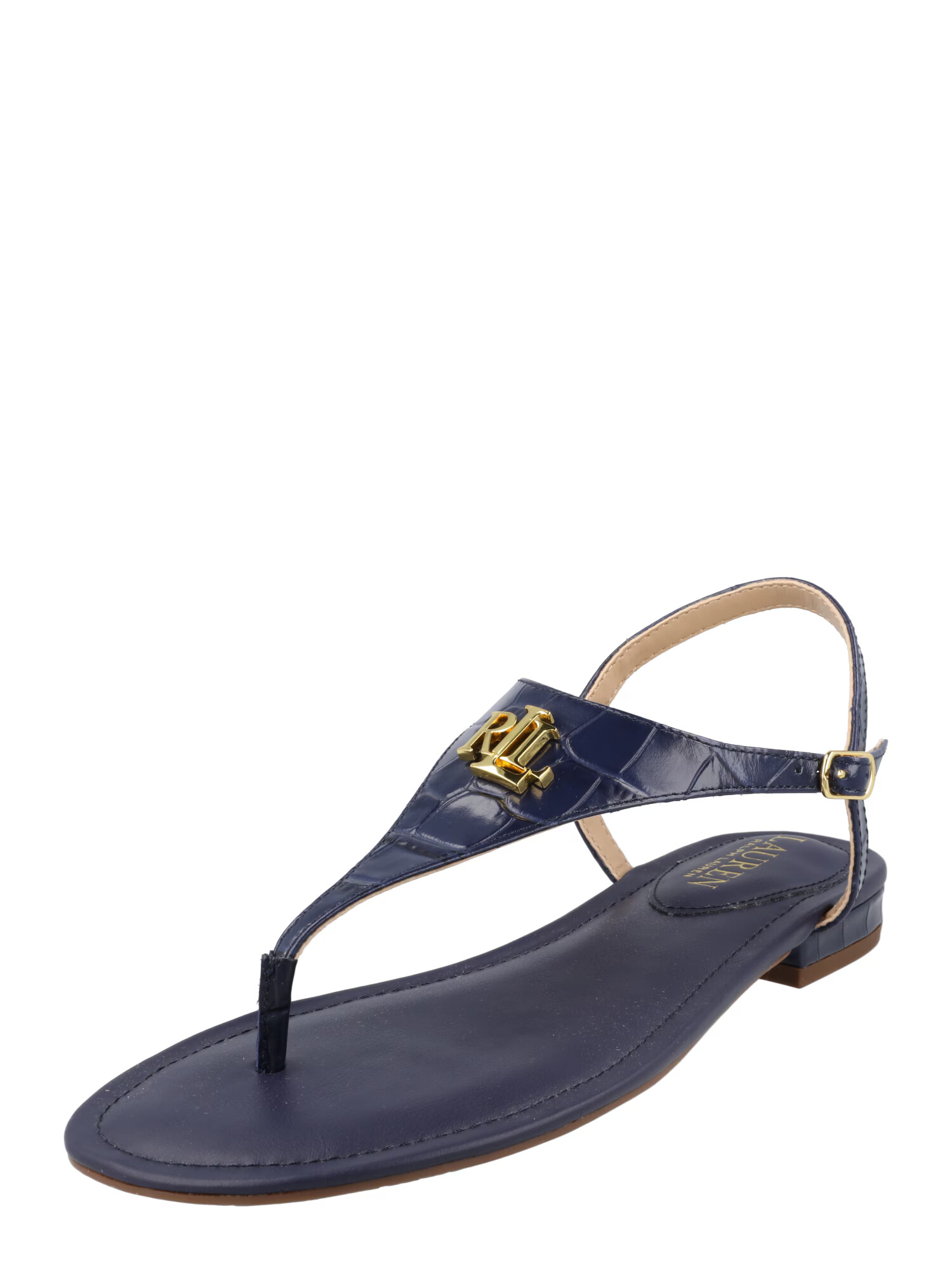 Lauren Ralph Lauren Flip-flops 'ELLINGTON' bleumarin - Pled.ro