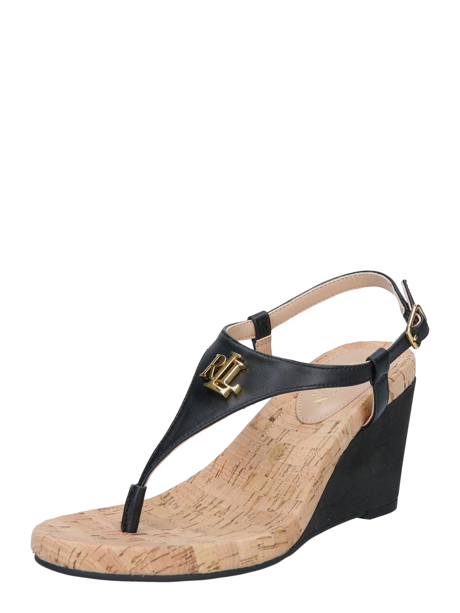 Lauren Ralph Lauren Flip-flops 'JEANNIE' negru - Pled.ro