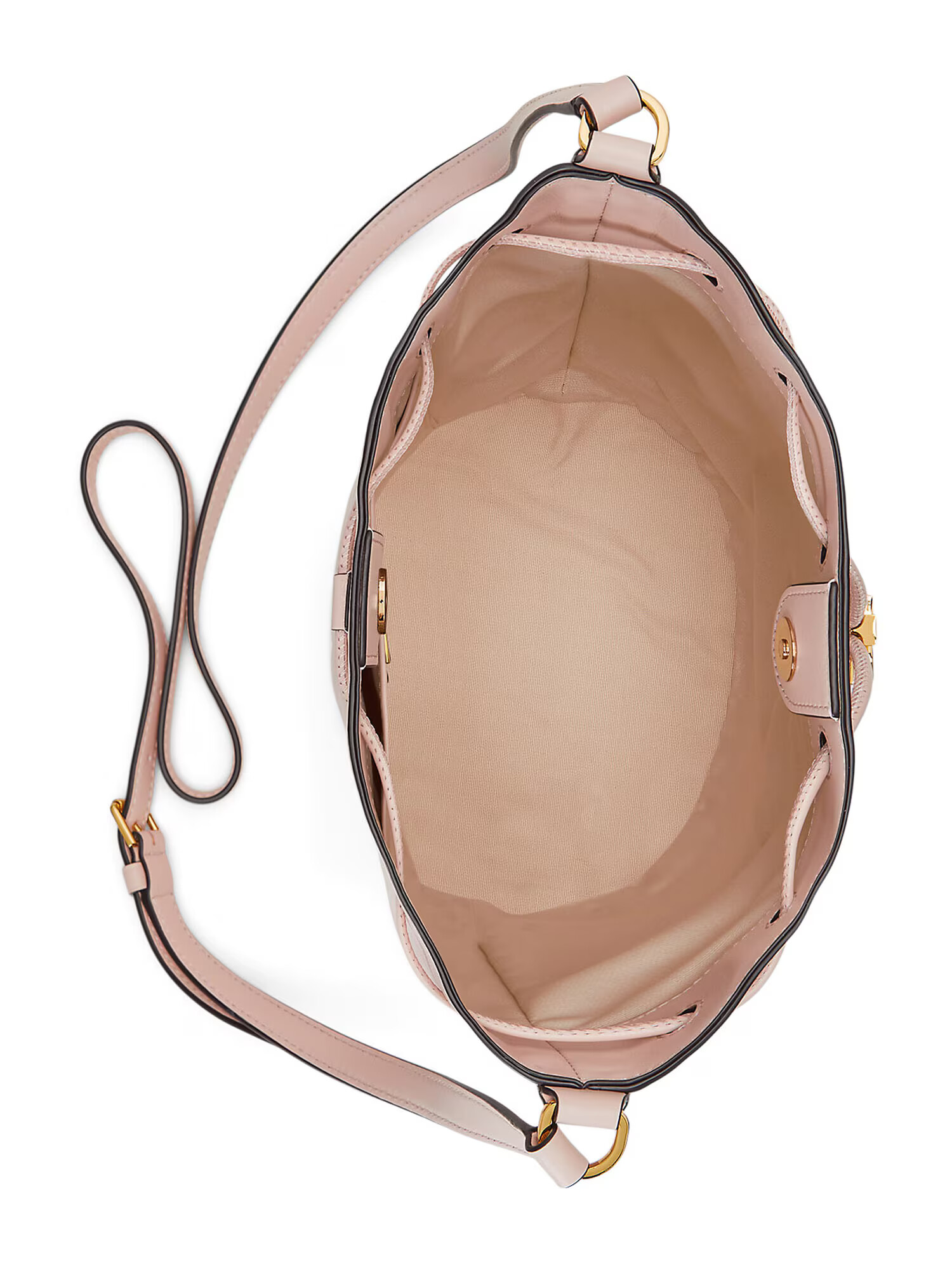 Lauren Ralph Lauren Geantă tip sac 'Andie' auriu / roz pastel - Pled.ro