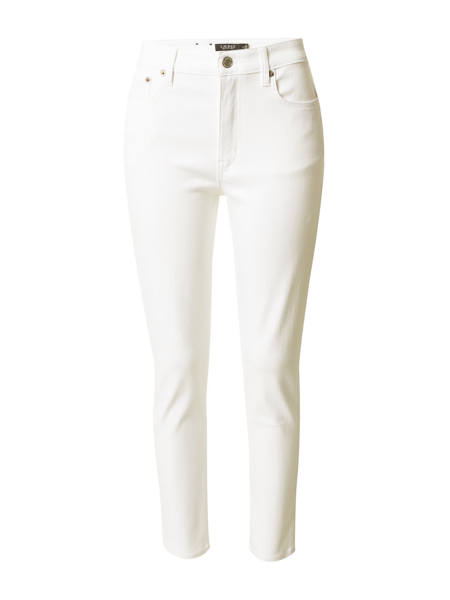 Lauren Ralph Lauren Jeans alb denim - Pled.ro