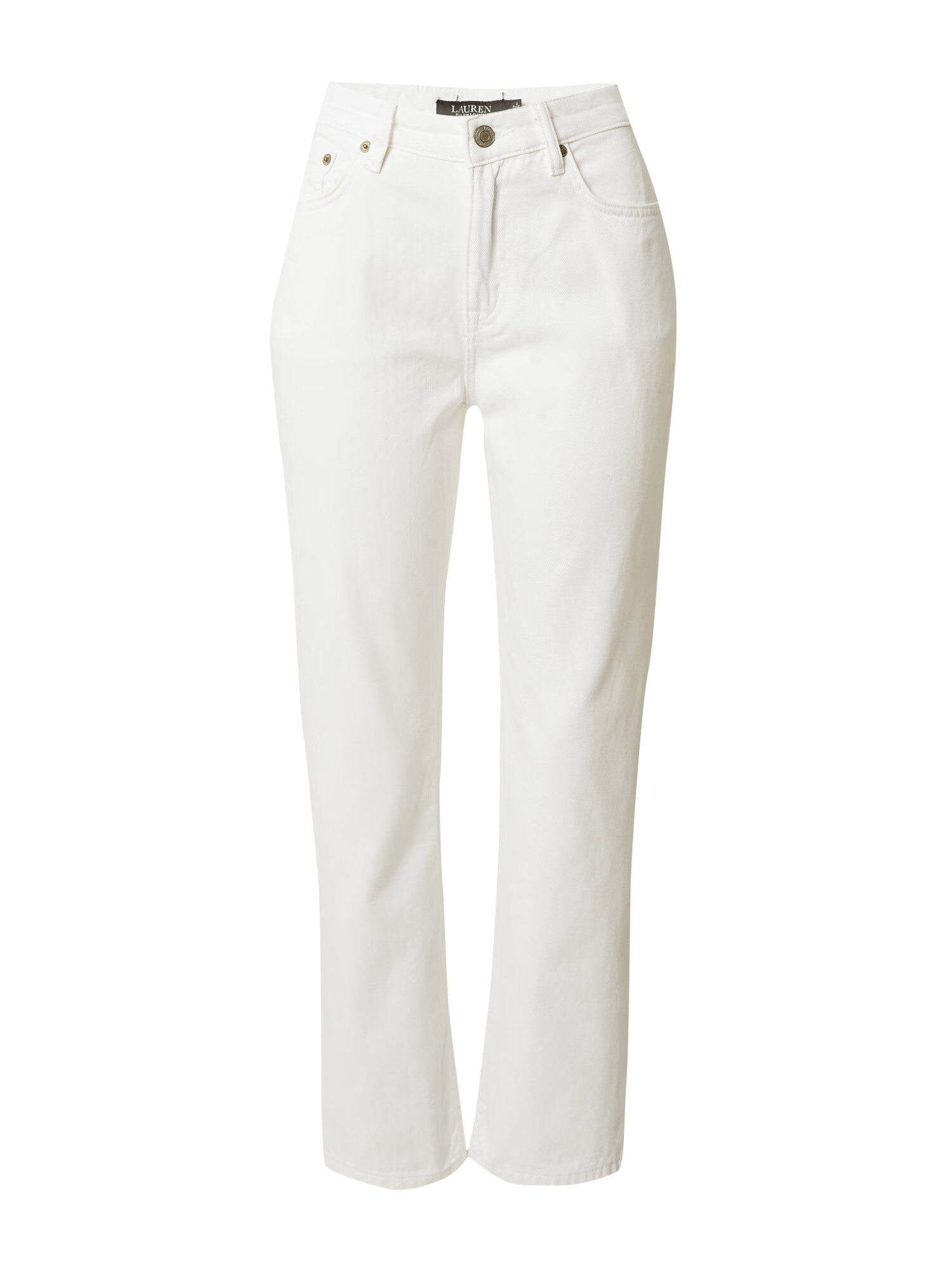 Lauren Ralph Lauren Jeans alb denim - Pled.ro