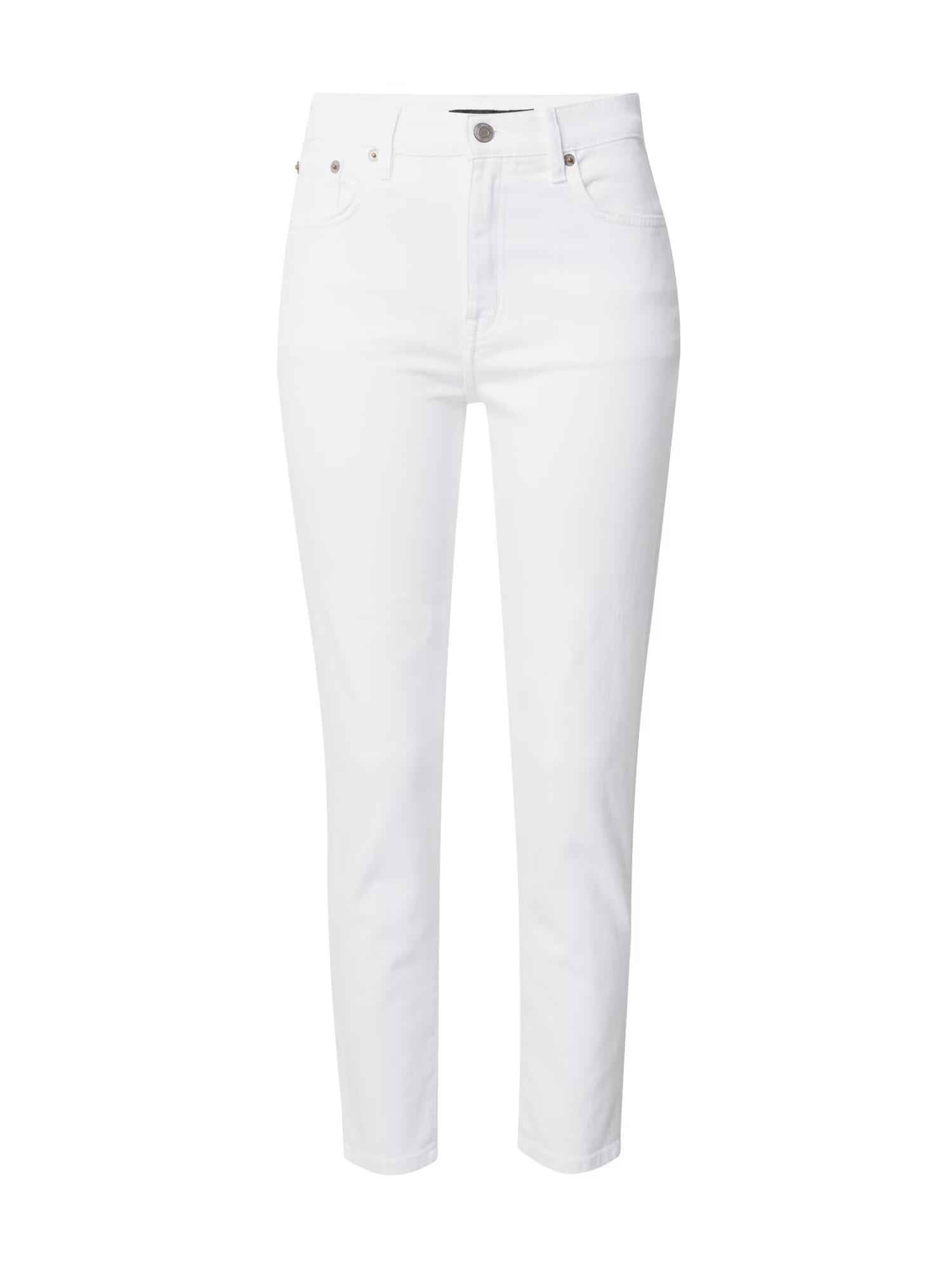 Lauren Ralph Lauren Jeans alb denim - Pled.ro