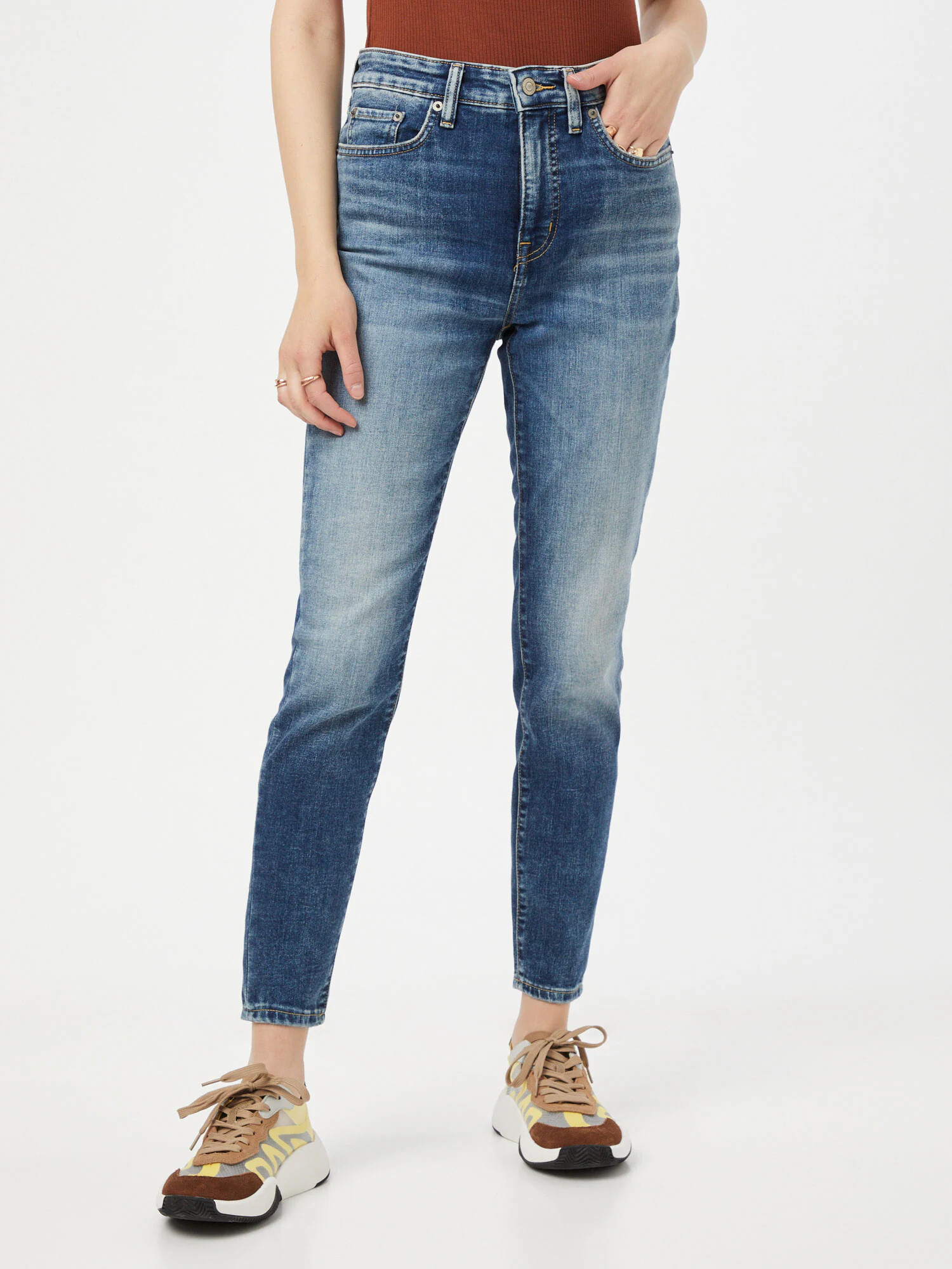 Lauren Ralph Lauren Jeans albastru denim - Pled.ro