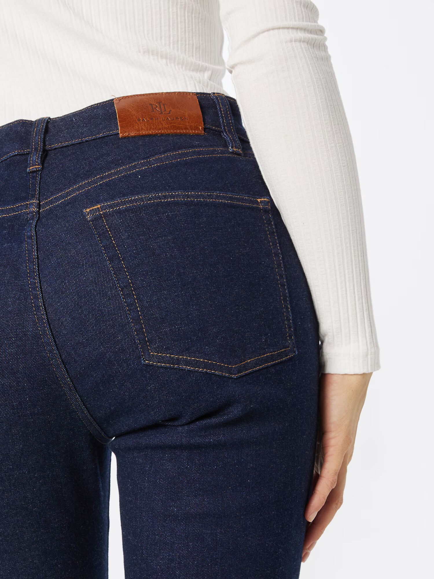 Lauren Ralph Lauren Jeans albastru închis - Pled.ro