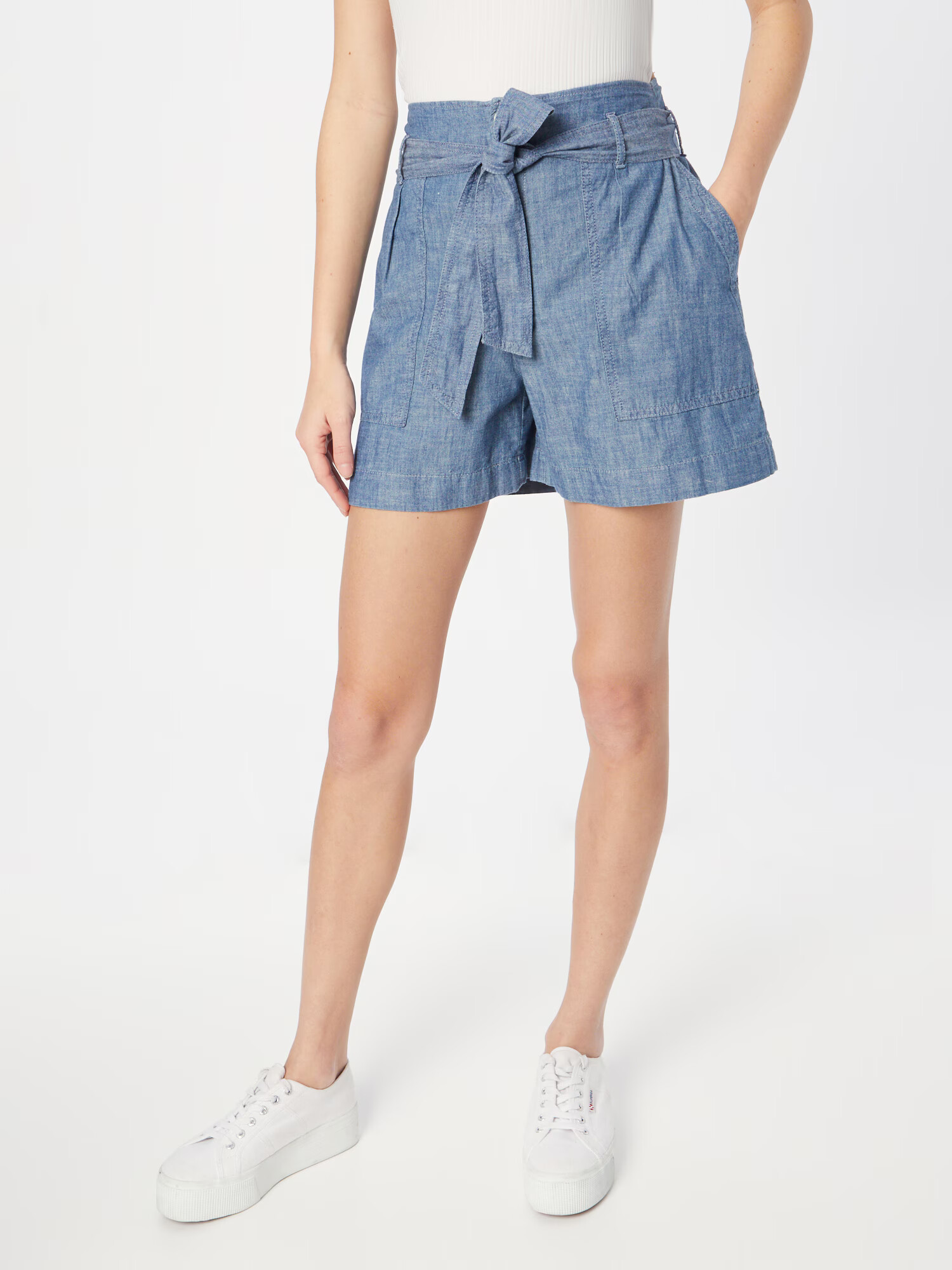 Lauren Ralph Lauren Pantaloni 'DAVIANA' albastru denim - Pled.ro