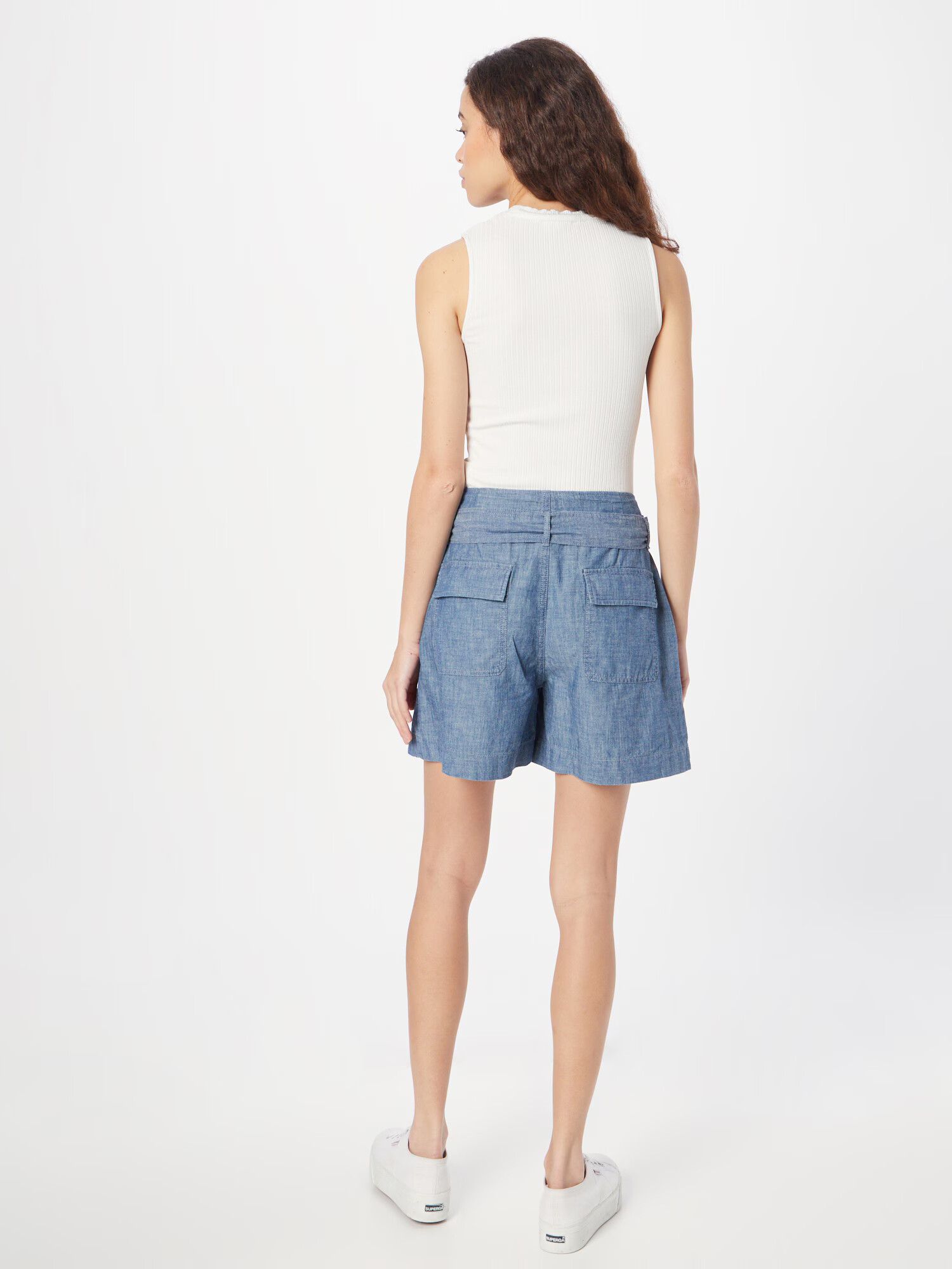 Lauren Ralph Lauren Pantaloni 'DAVIANA' albastru denim - Pled.ro