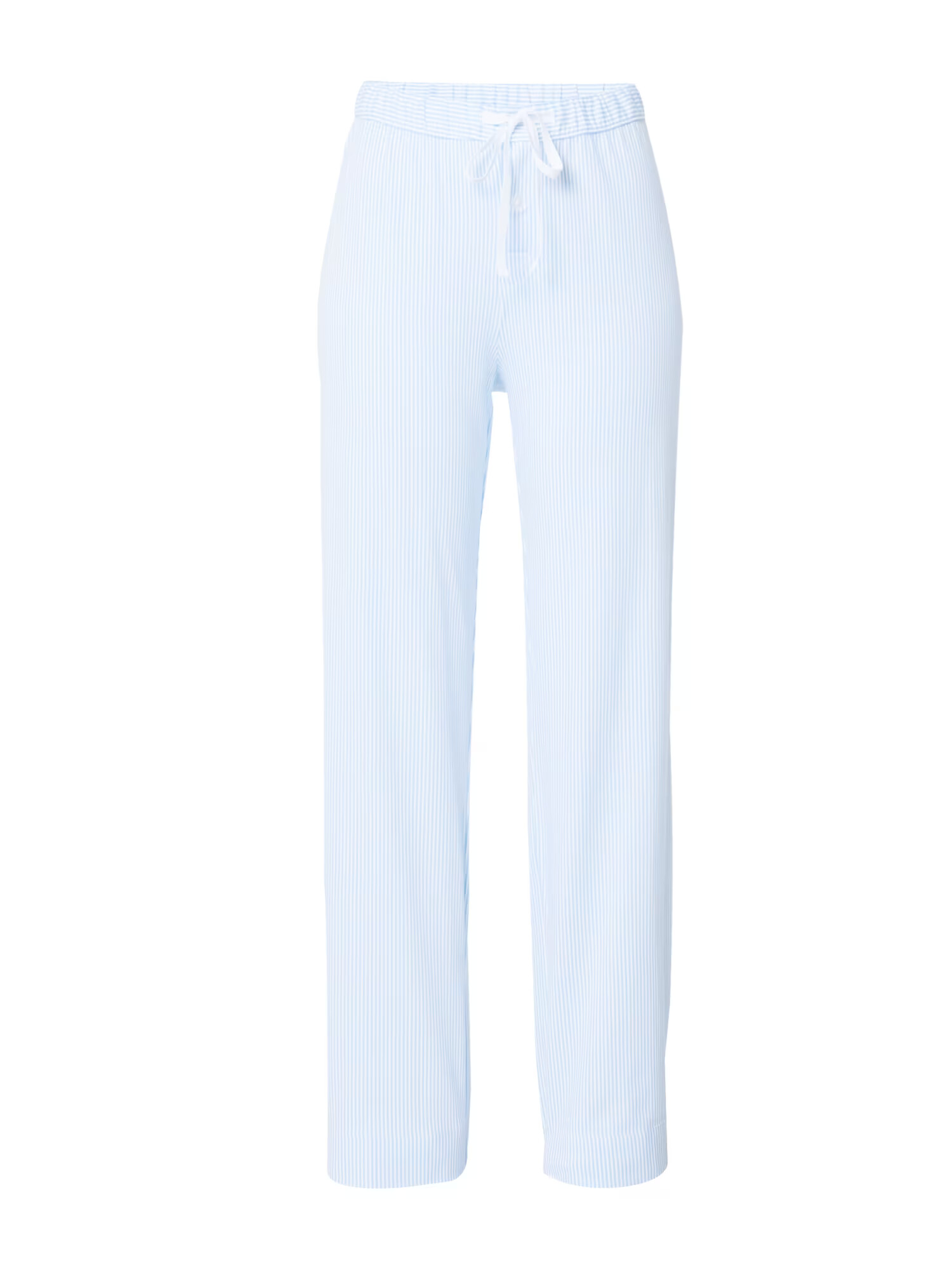 Lauren Ralph Lauren Pantaloni de pijama albastru deschis / alb murdar - Pled.ro