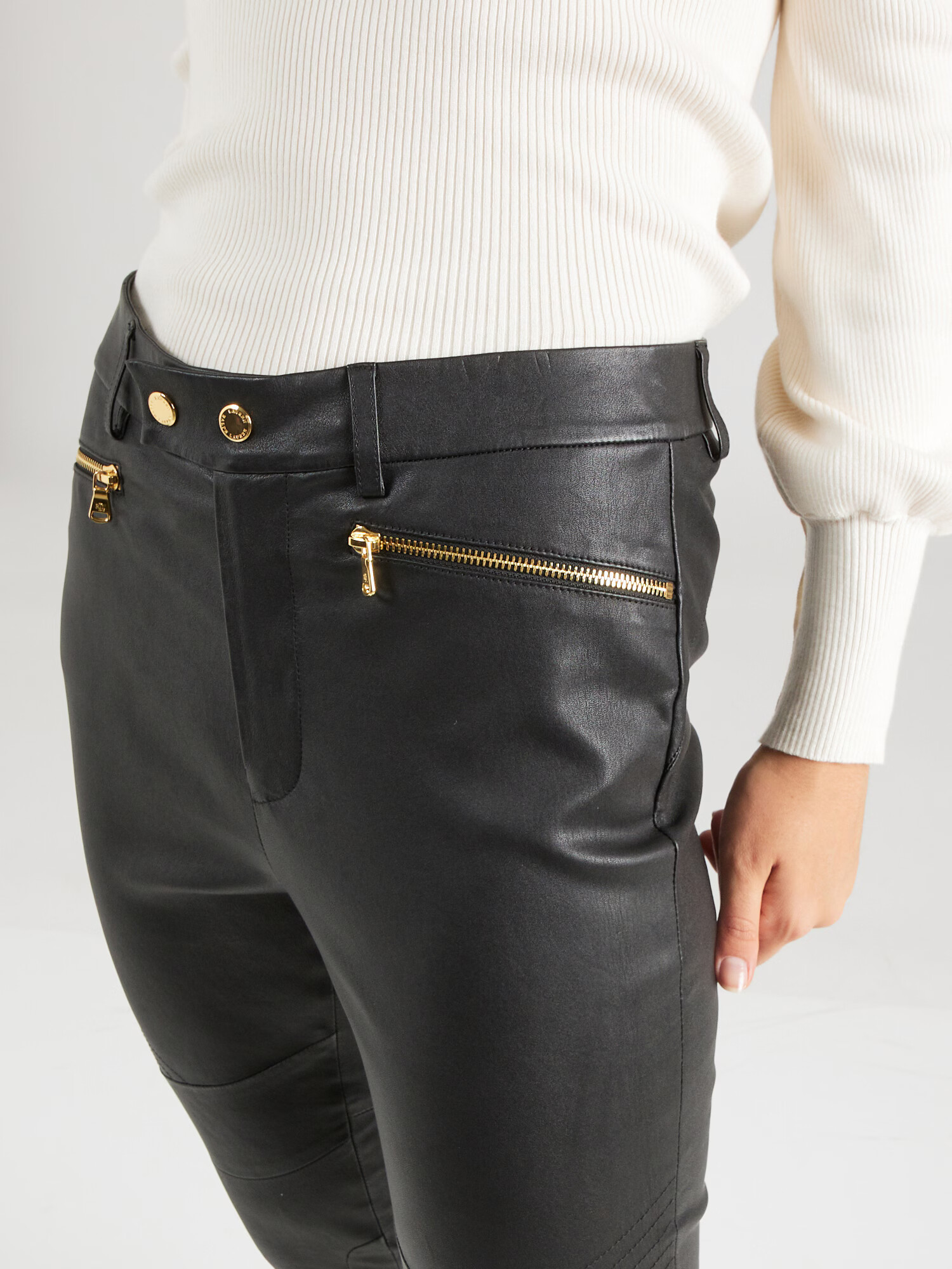 Lauren Ralph Lauren Pantaloni 'EDVIN' negru - Pled.ro