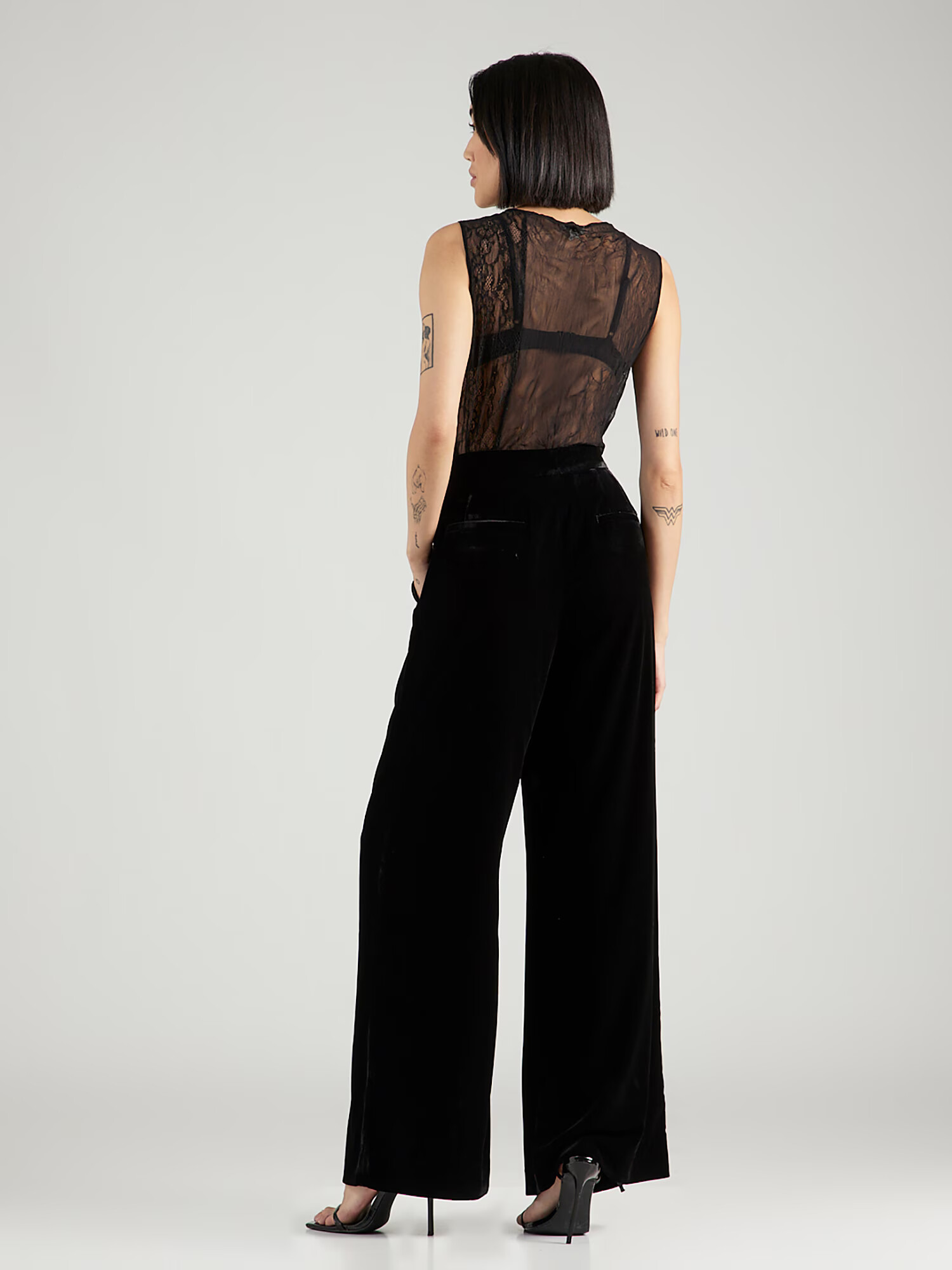 Lauren Ralph Lauren Pantaloni 'JINJAY' negru - Pled.ro