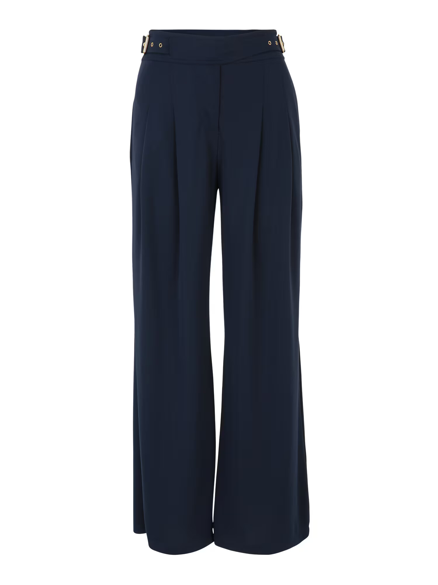 Lauren Ralph Lauren Petite Pantaloni cutați 'LOVISA' bleumarin / auriu - Pled.ro