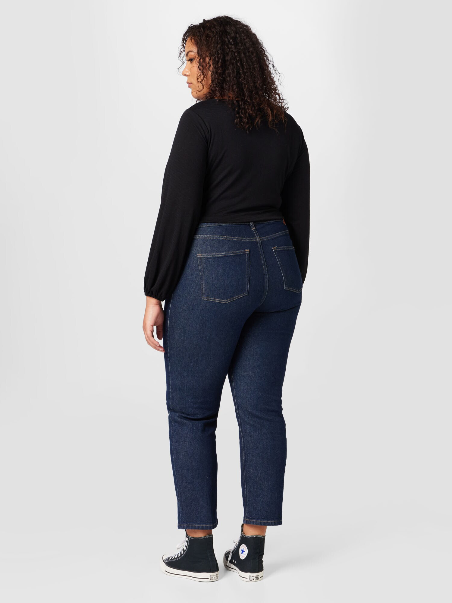 Lauren Ralph Lauren Plus Jeans bleumarin - Pled.ro