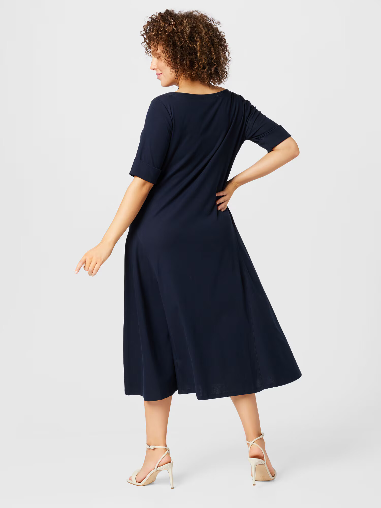 Lauren Ralph Lauren Plus Rochie 'MUNZIE' bleumarin - Pled.ro