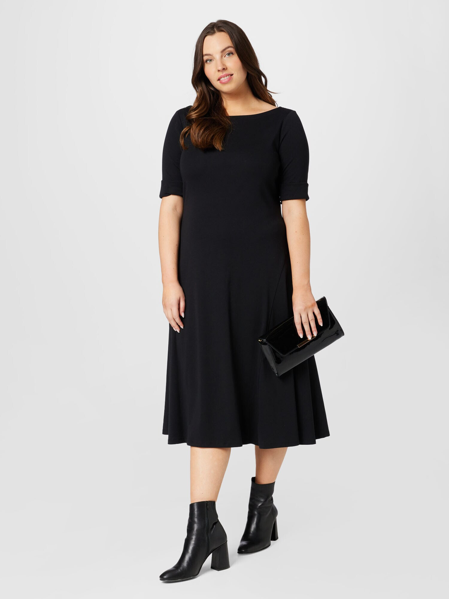 Lauren Ralph Lauren Plus Rochie 'MUNZIE' negru - Pled.ro