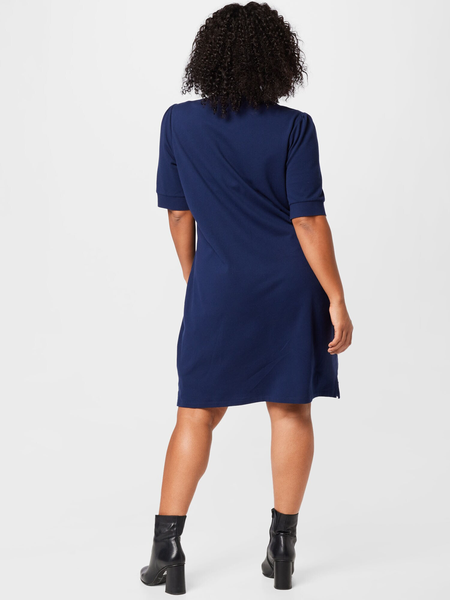 Lauren Ralph Lauren Plus Rochie tip bluză bleumarin - Pled.ro