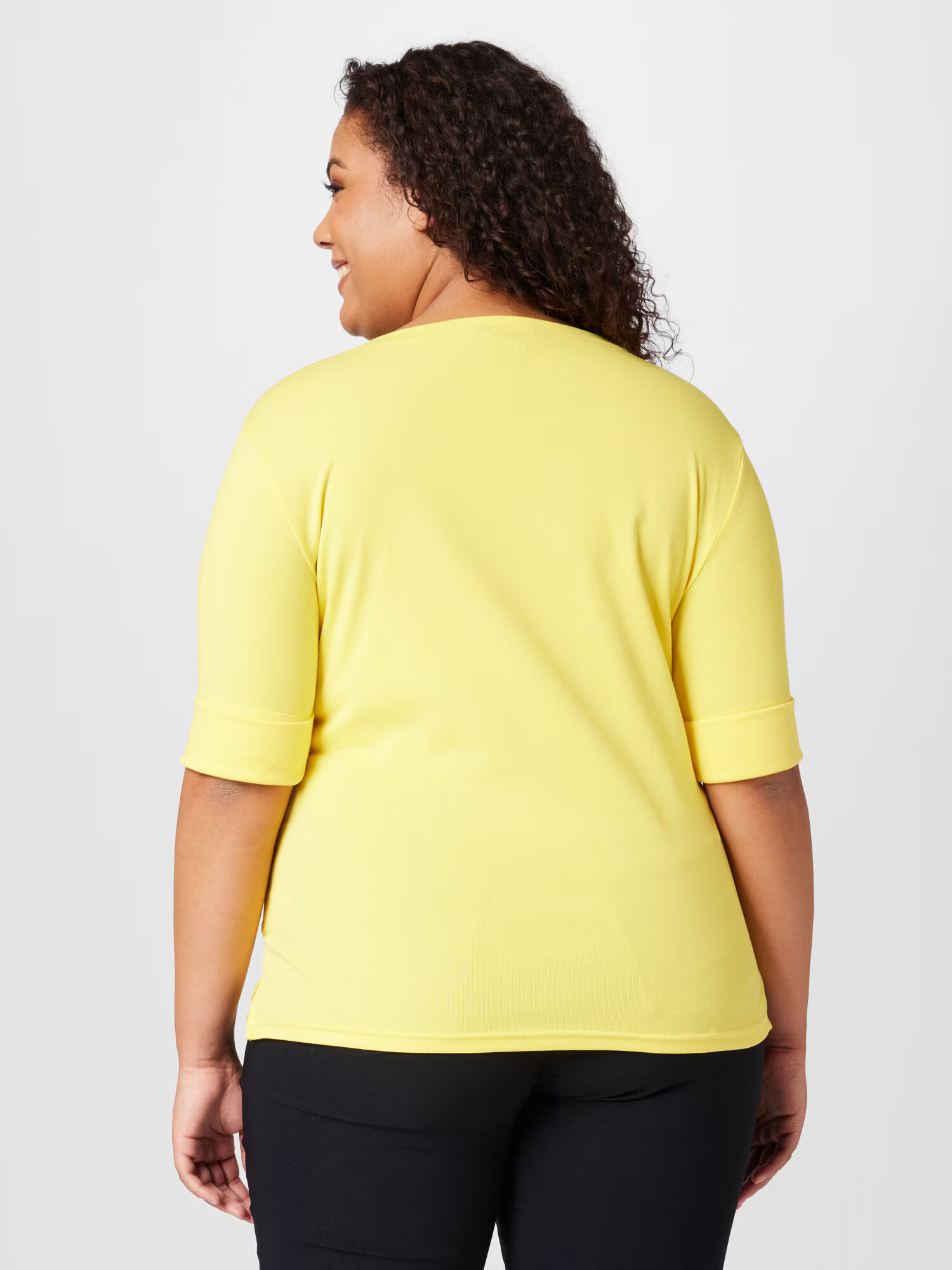 Lauren Ralph Lauren Plus Tricou 'JUDY' galben citron - Pled.ro