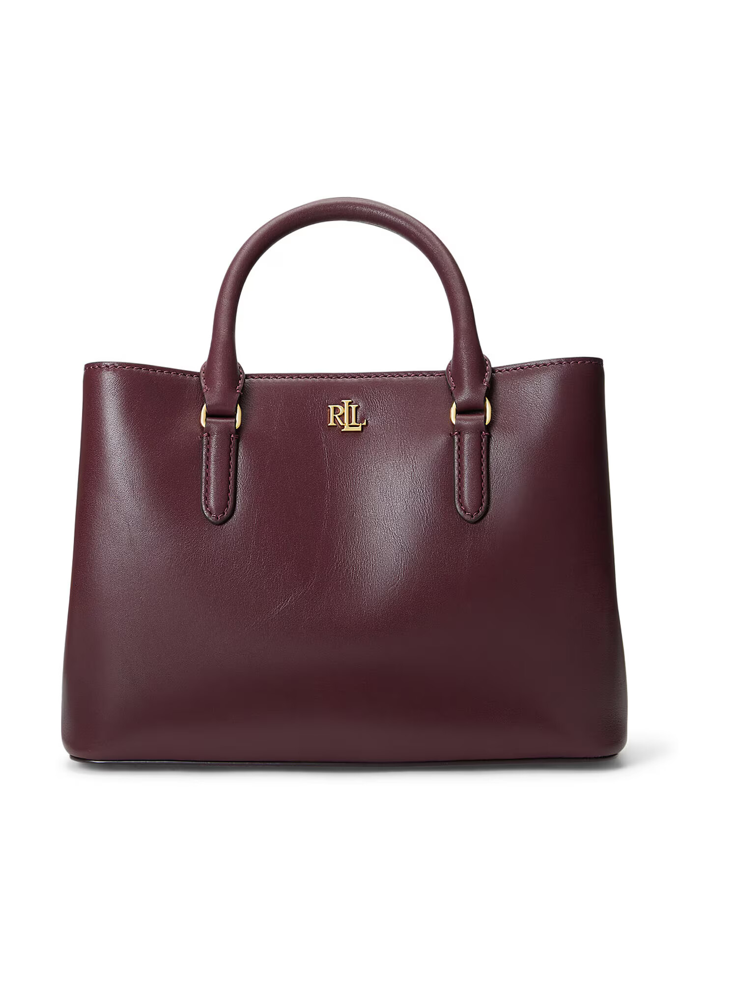 Lauren Ralph Lauren Poșete 'MARCY' roșu burgundy / alb - Pled.ro