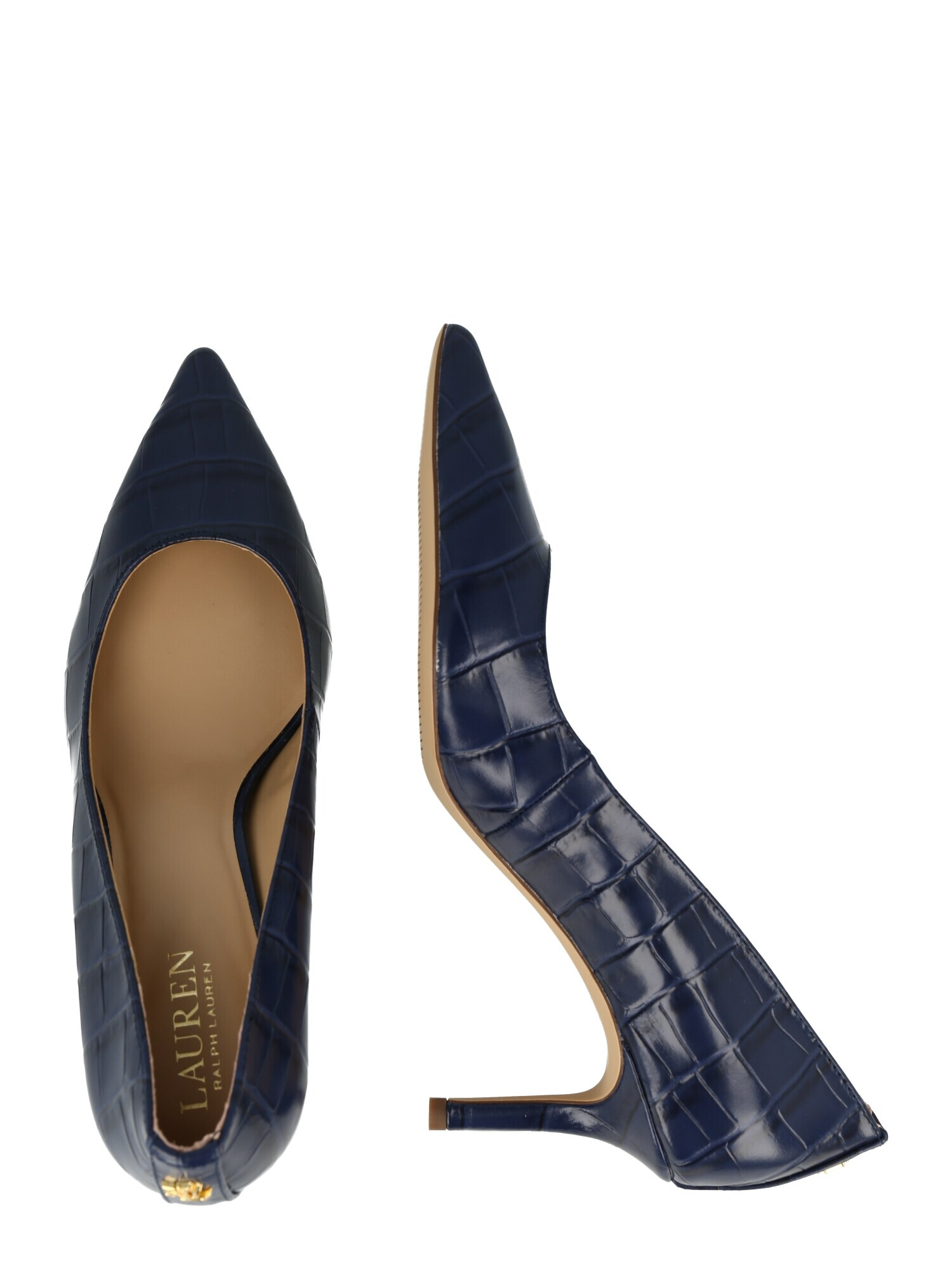 Lauren Ralph Lauren Pumps 'Lanette' bleumarin - Pled.ro