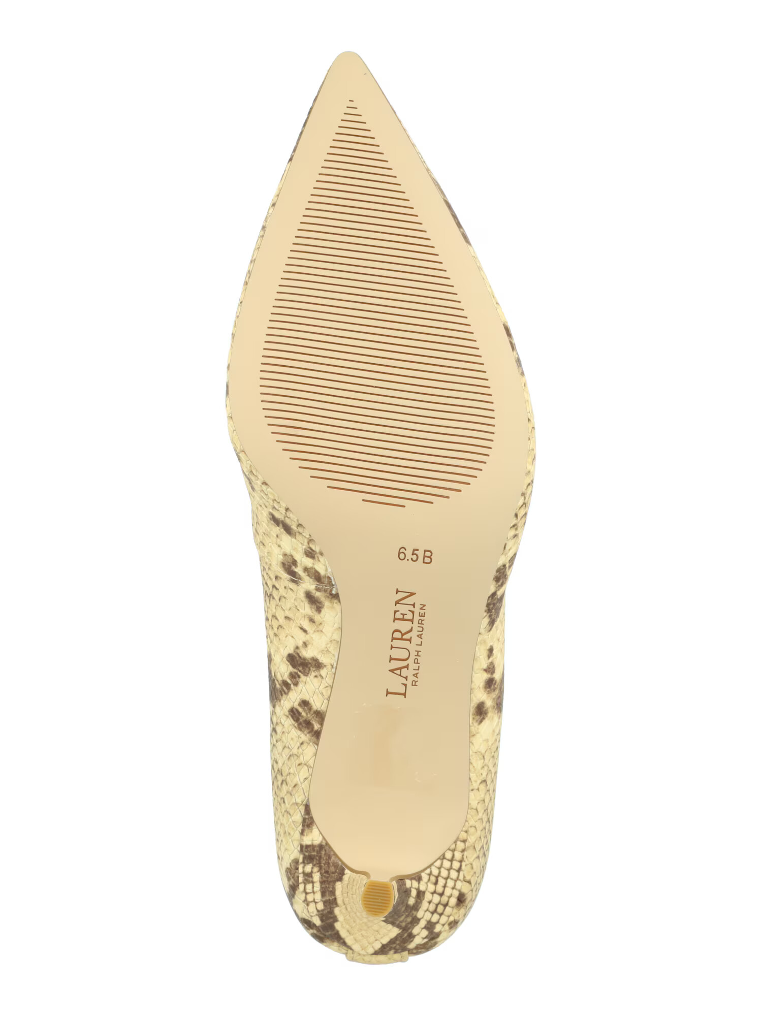 Lauren Ralph Lauren Pumps 'LANETTE' nisipiu / maro mokka - Pled.ro