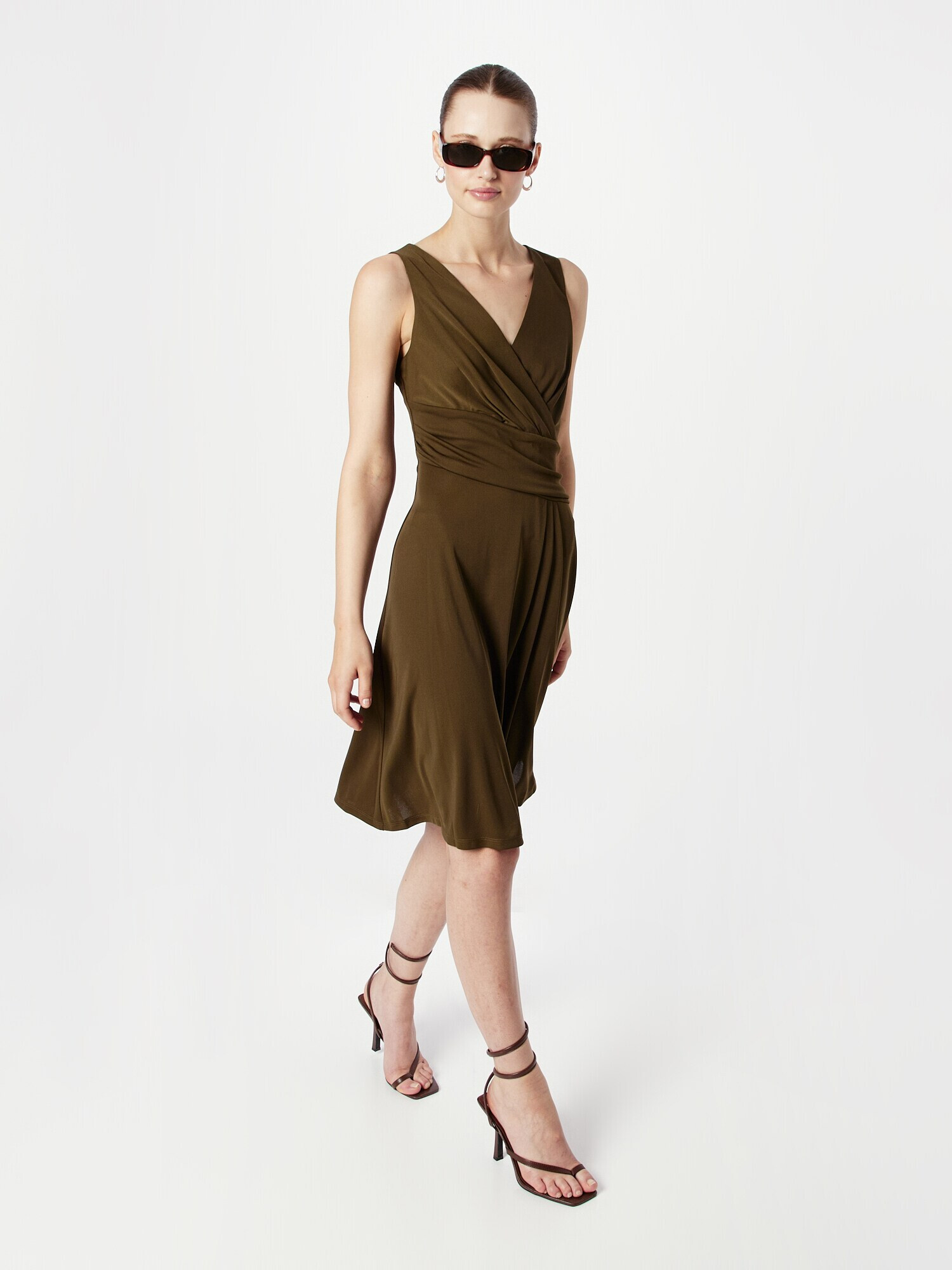 Lauren Ralph Lauren Rochie de cocktail 'AFARA' oliv - Pled.ro