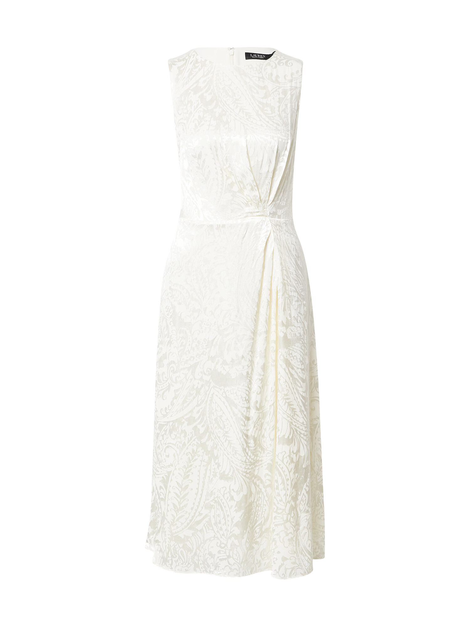 Lauren Ralph Lauren Rochie de cocktail 'DANIELLE' argintiu / alb - Pled.ro