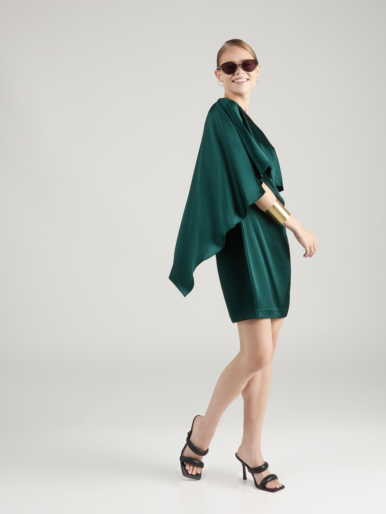 Lauren Ralph Lauren Rochie de cocktail 'DIETBALD' verde smarald - Pled.ro