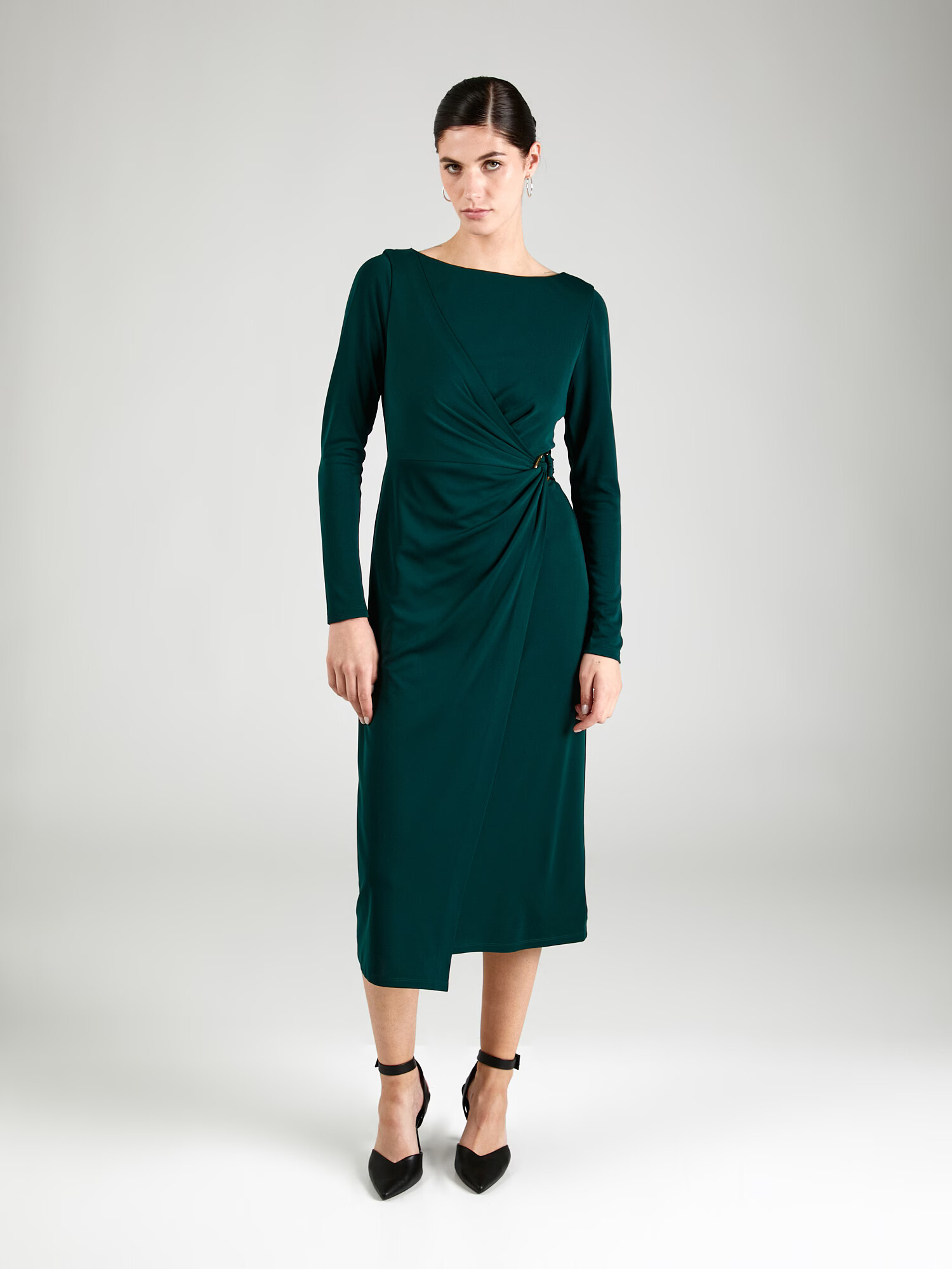 Lauren Ralph Lauren Rochie de cocktail 'JACINTA' verde smarald - Pled.ro