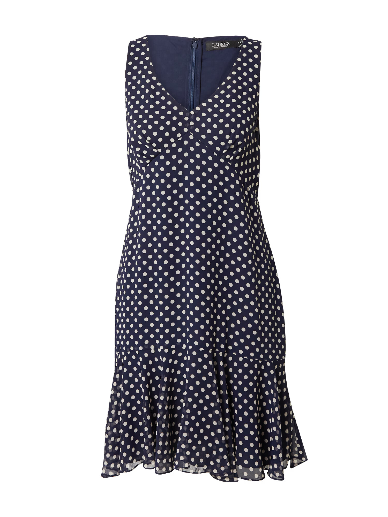 Lauren Ralph Lauren Rochie de cocktail 'SIREETA' bleumarin / alb - Pled.ro