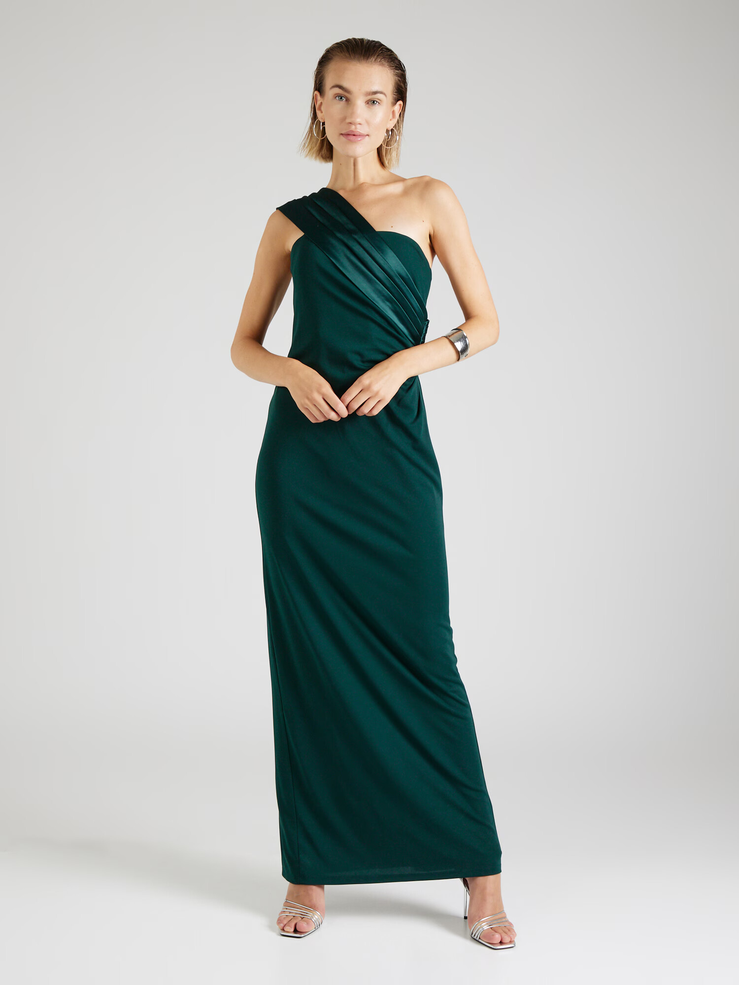 Lauren Ralph Lauren Rochie de seară 'RATHANNE' verde smarald - Pled.ro