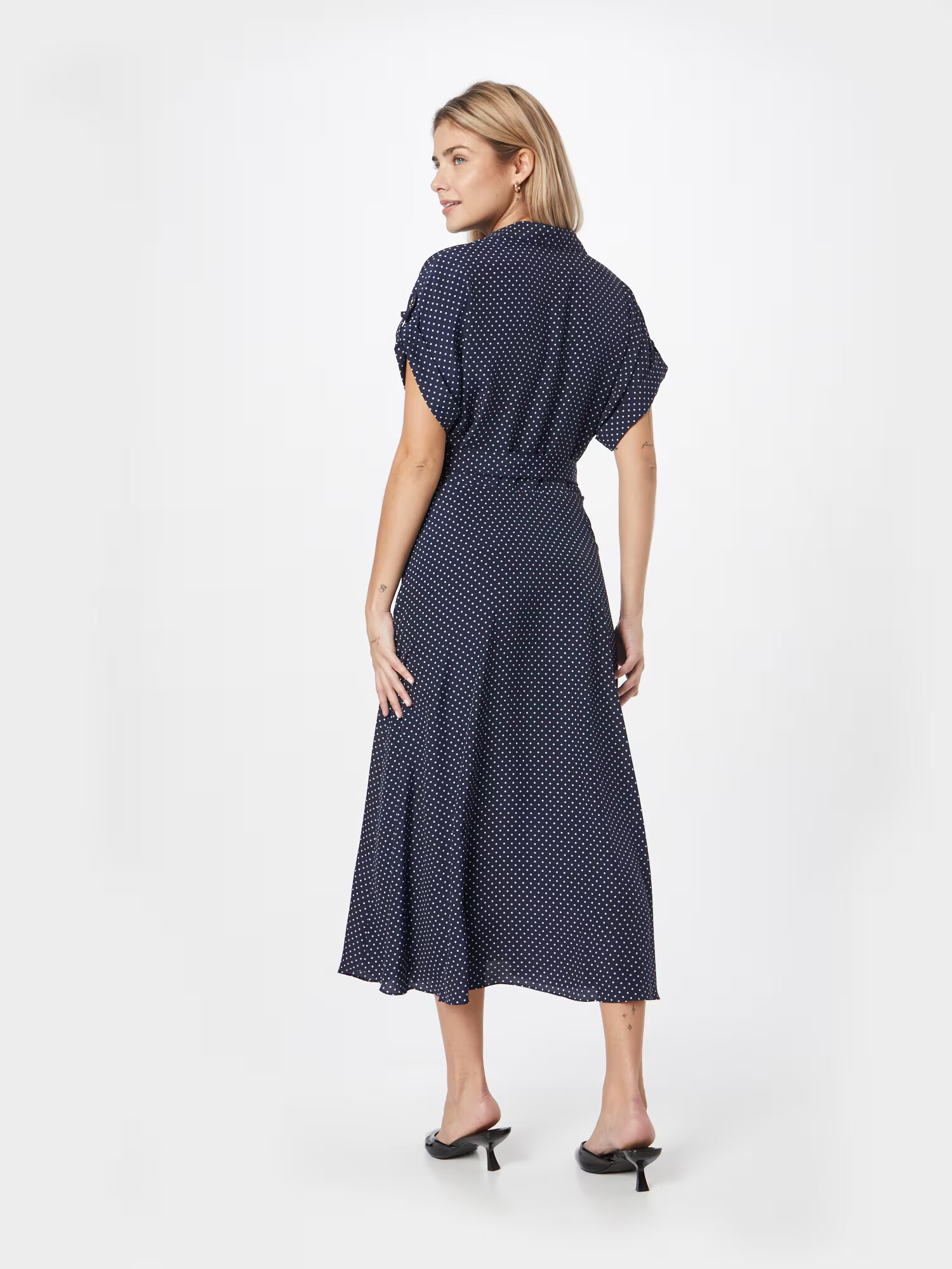 Lauren Ralph Lauren Rochie de vară bleumarin / alb - Pled.ro