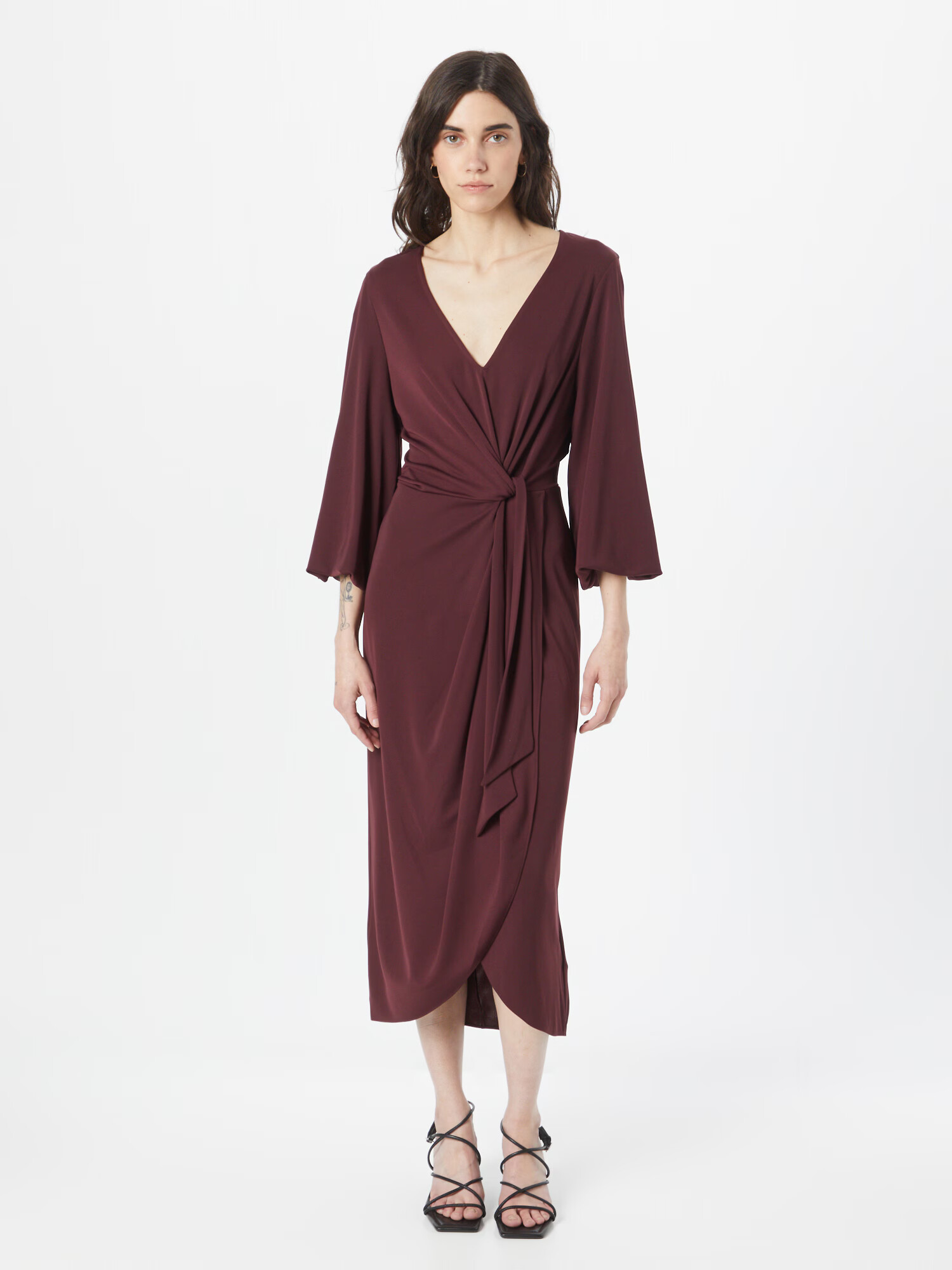 Lauren Ralph Lauren Rochie 'JOCOVA' roșu burgundy - Pled.ro