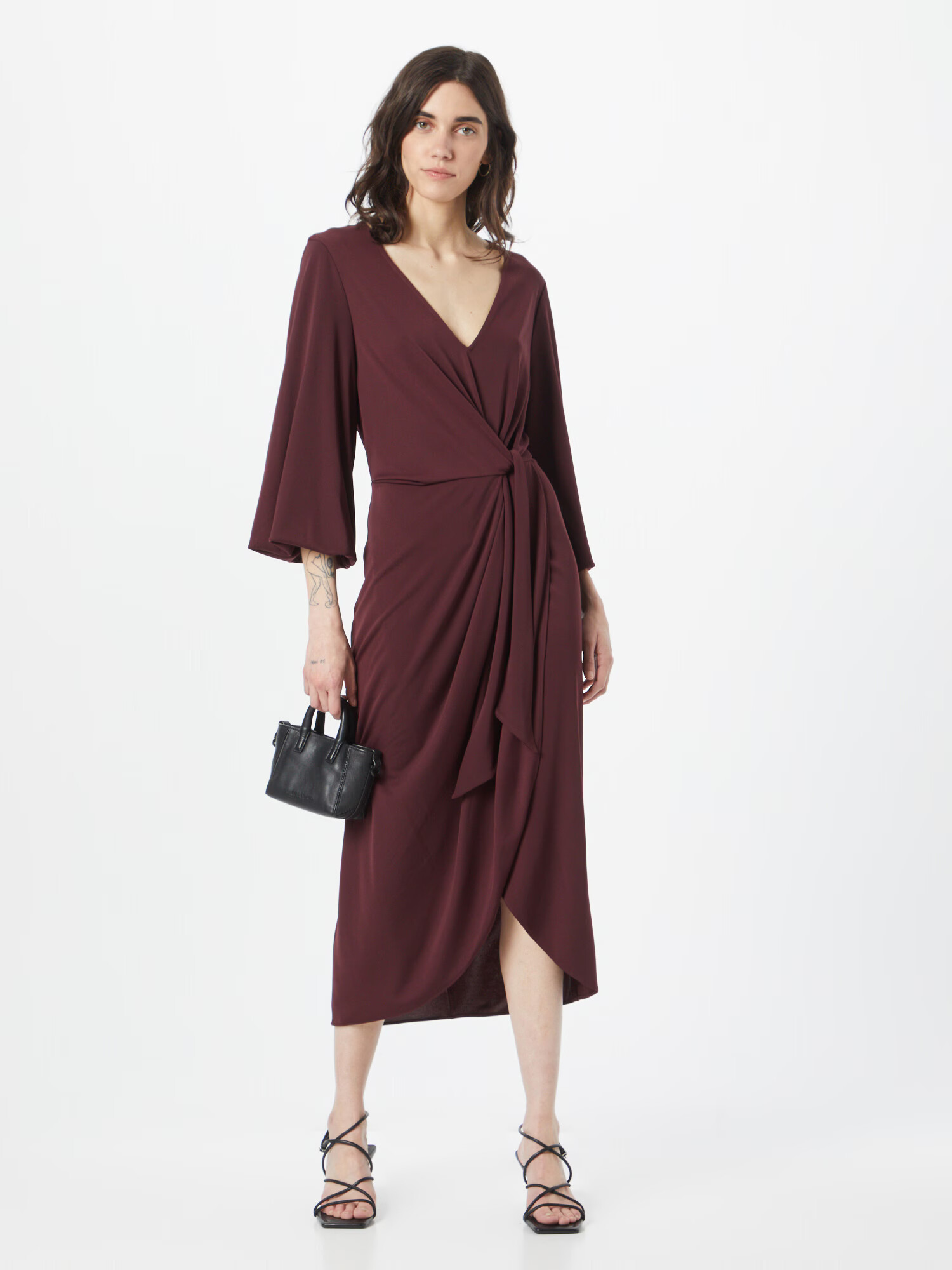 Lauren Ralph Lauren Rochie 'JOCOVA' roșu burgundy - Pled.ro