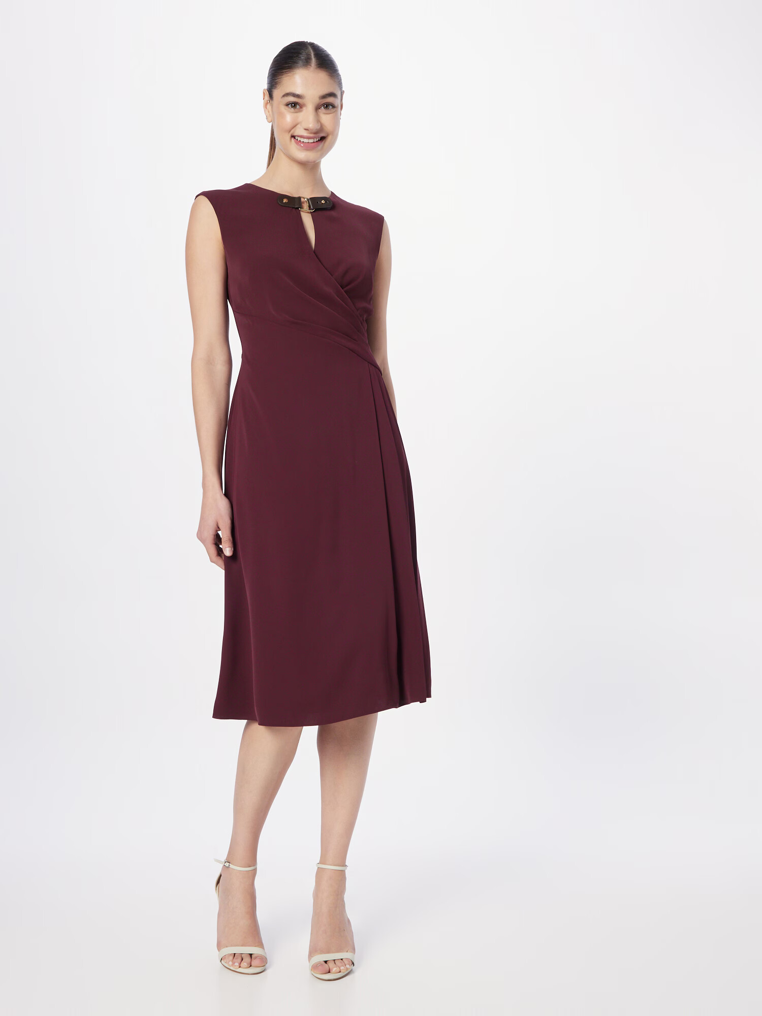 Lauren Ralph Lauren Rochie mulate 'KAYTLIN' roșu burgundy - Pled.ro