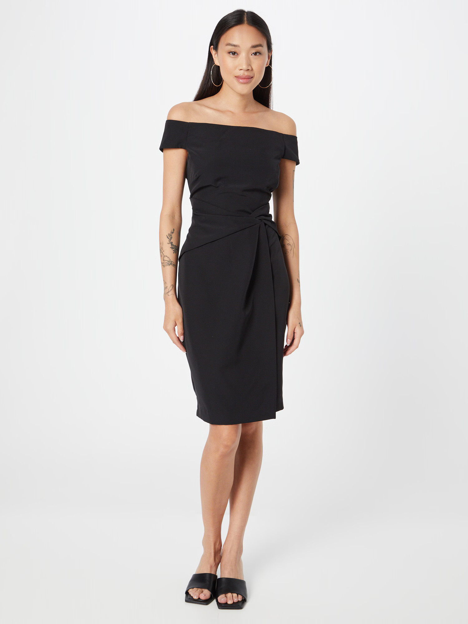 Lauren Ralph Lauren Rochie de seară 'SARAN' negru - Pled.ro