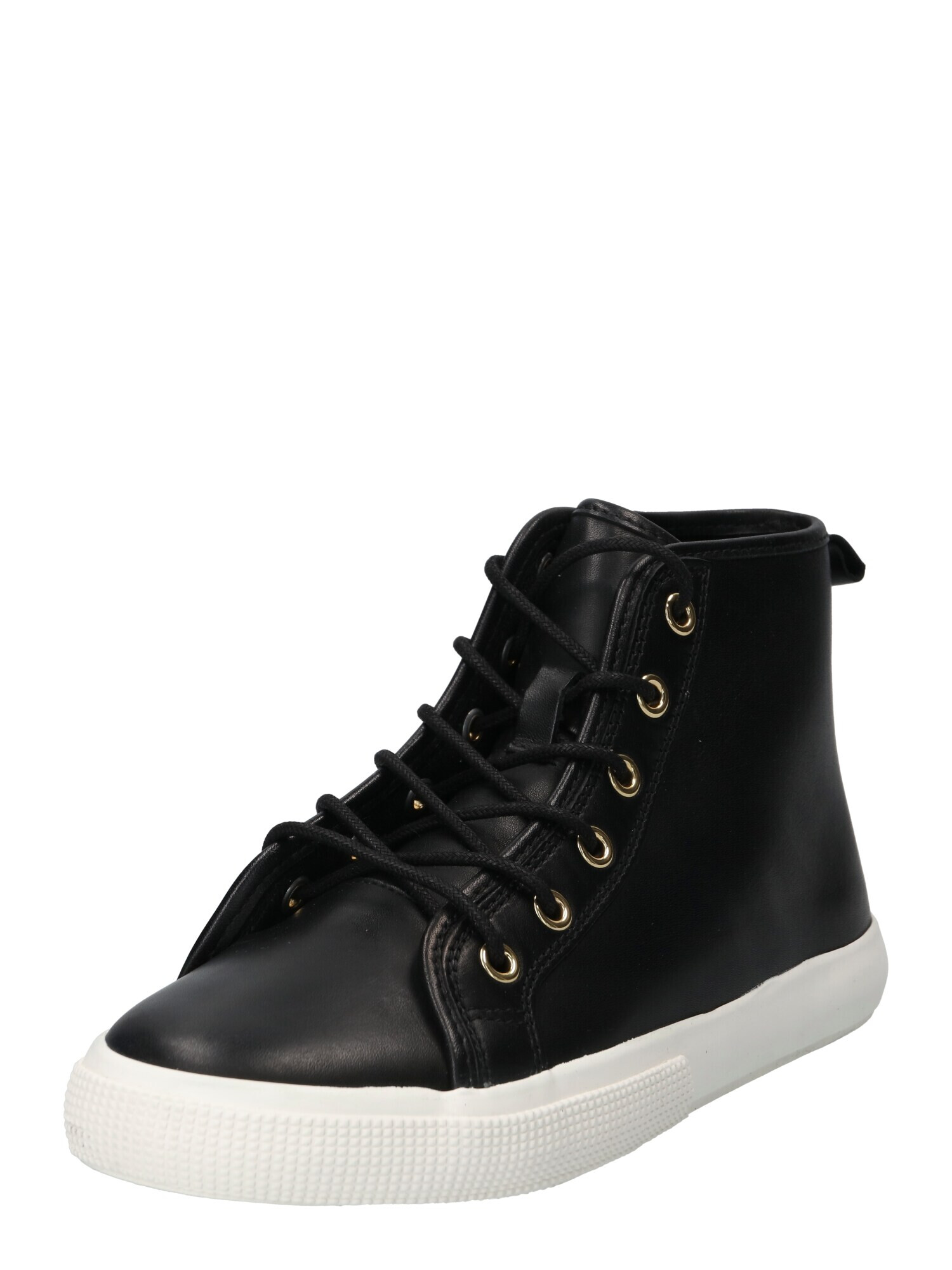 Lauren Ralph Lauren Sneaker înalt 'Jinger' auriu / negru - Pled.ro