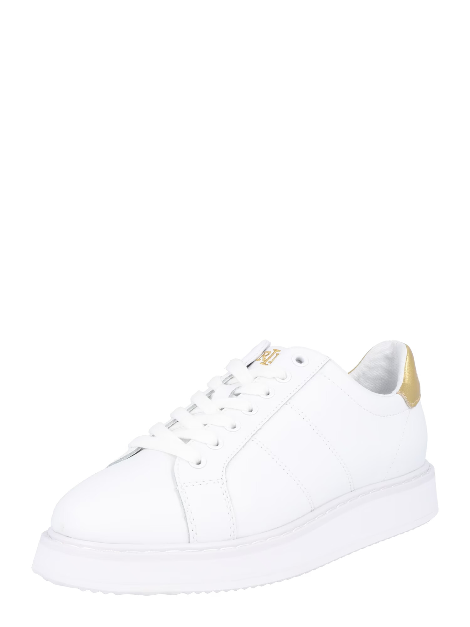 Lauren Ralph Lauren Sneaker low 'ANGELINE' auriu / alb - Pled.ro