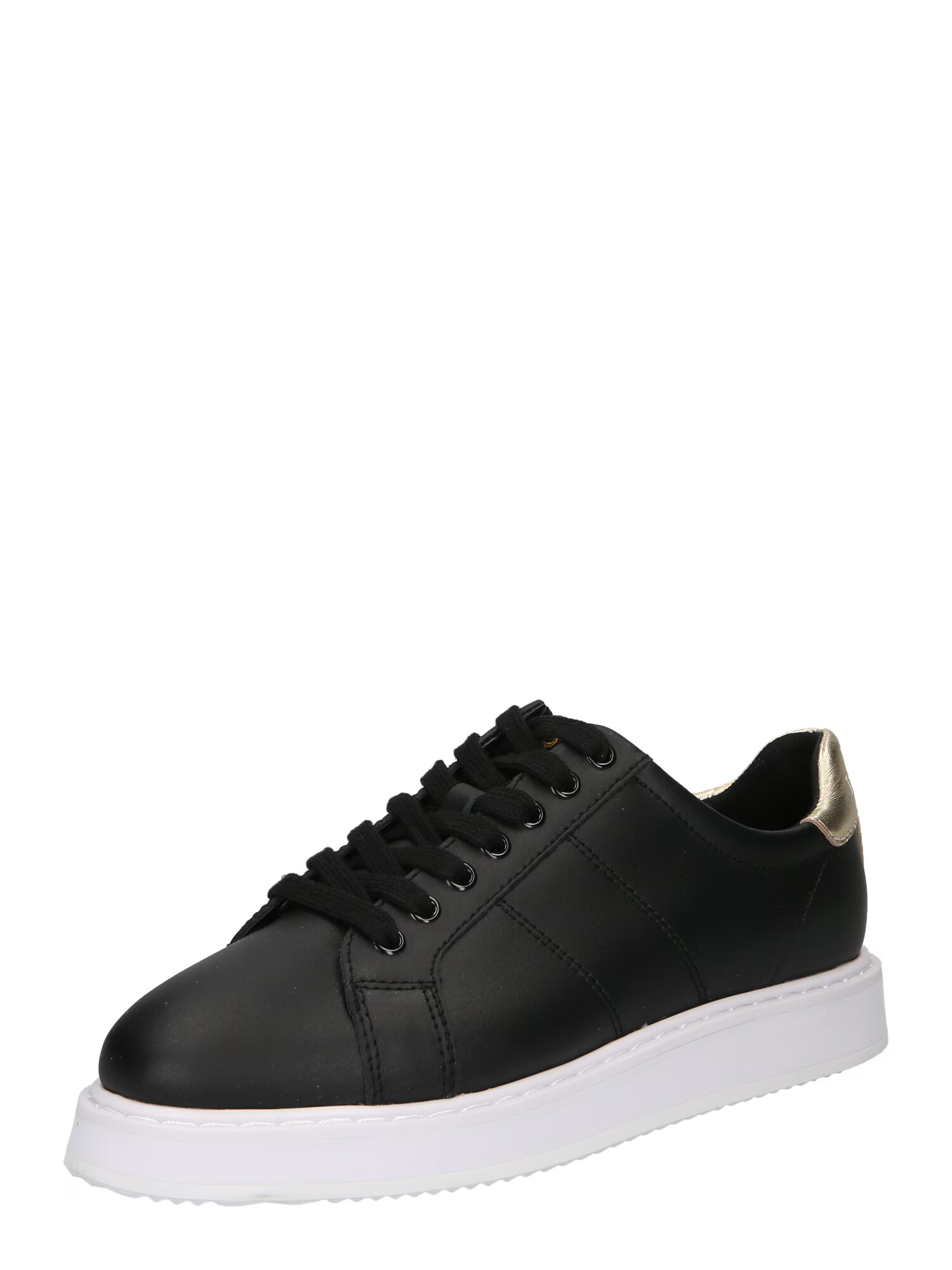 Lauren Ralph Lauren Sneaker low 'ANGELINE' auriu / negru / alb - Pled.ro