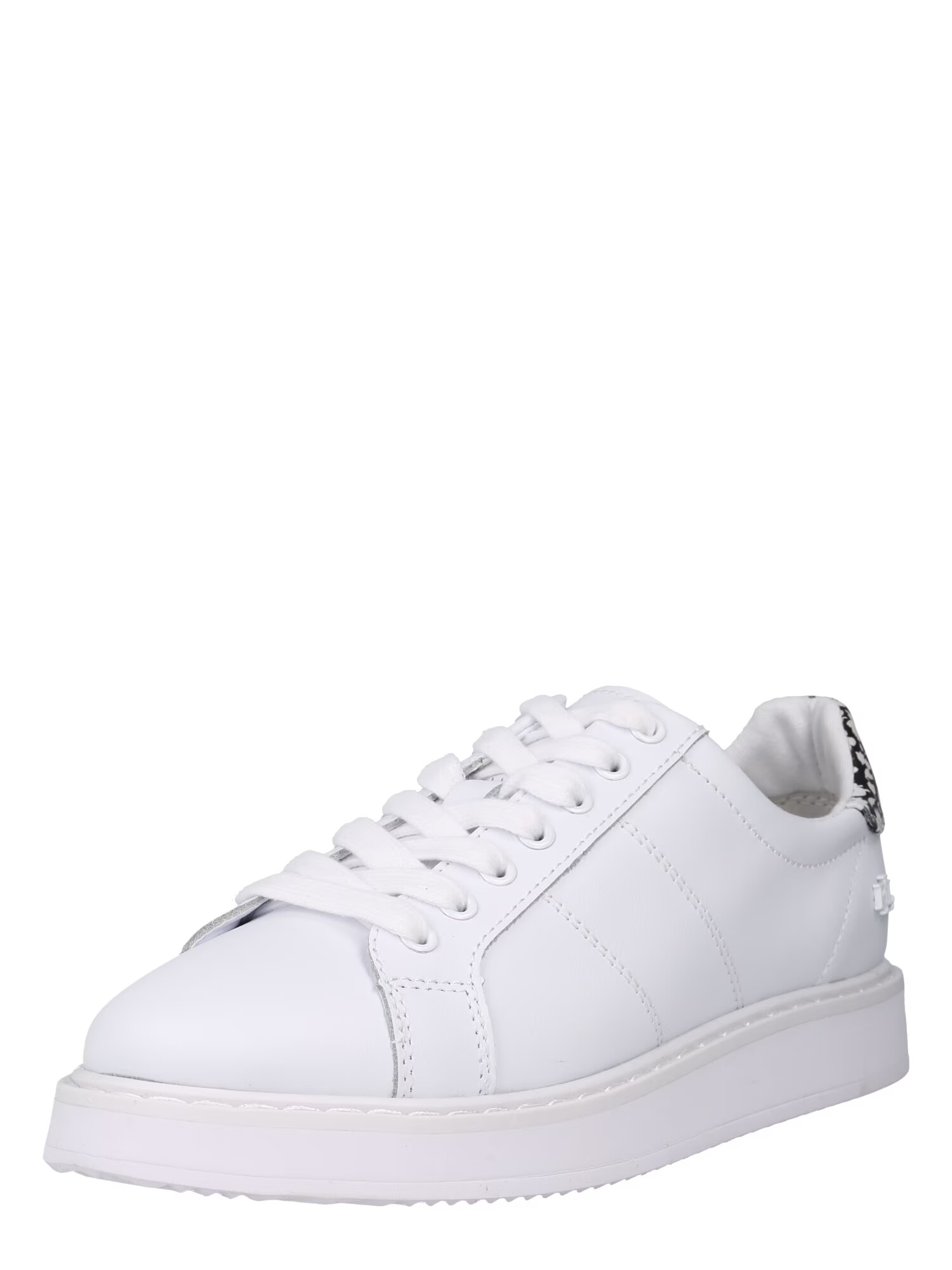 Lauren Ralph Lauren Sneaker low 'ANGELINE' negru / alb - Pled.ro