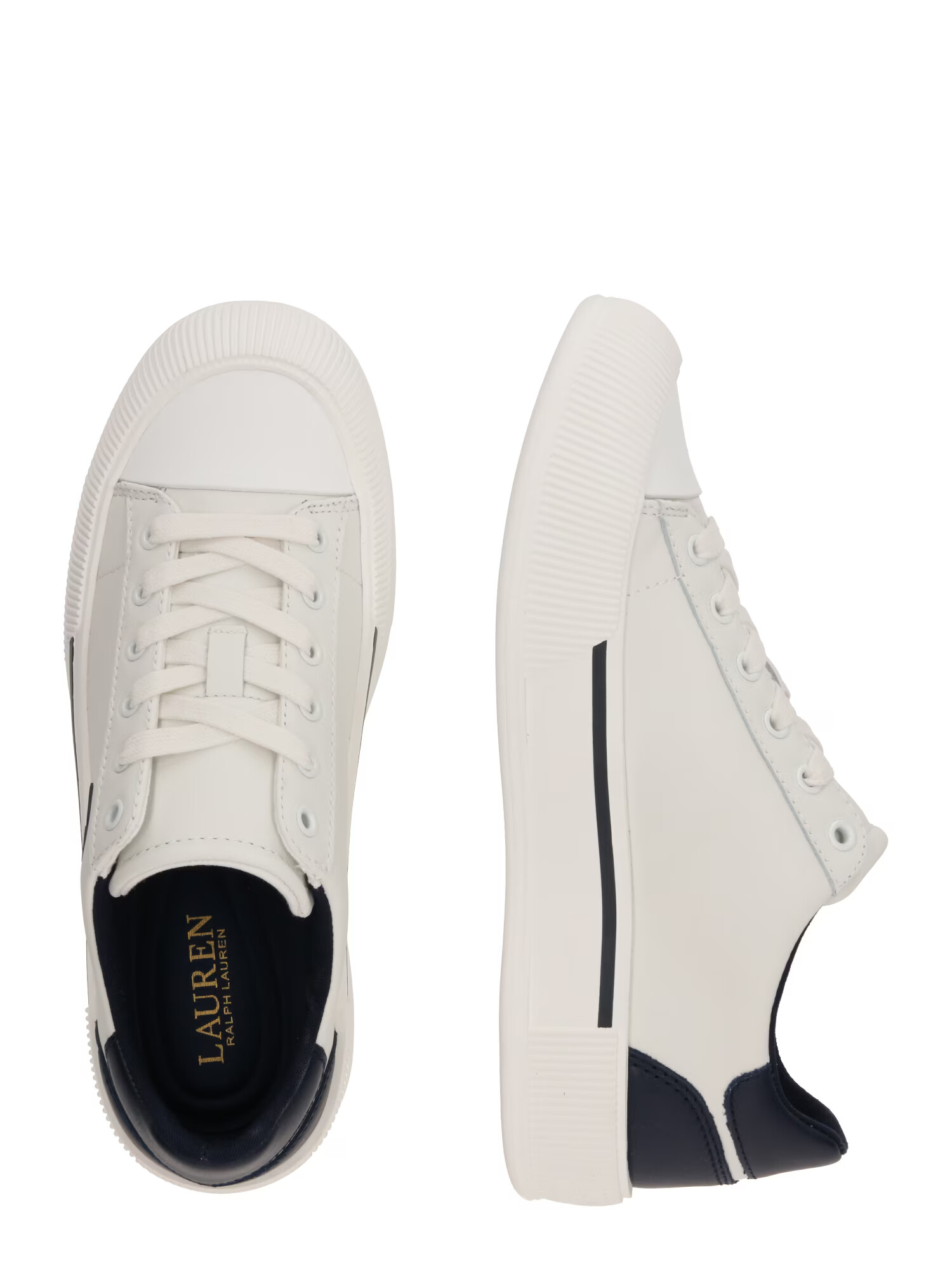 Lauren Ralph Lauren Sneaker low 'DAISIE' gri deschis / negru / alb - Pled.ro