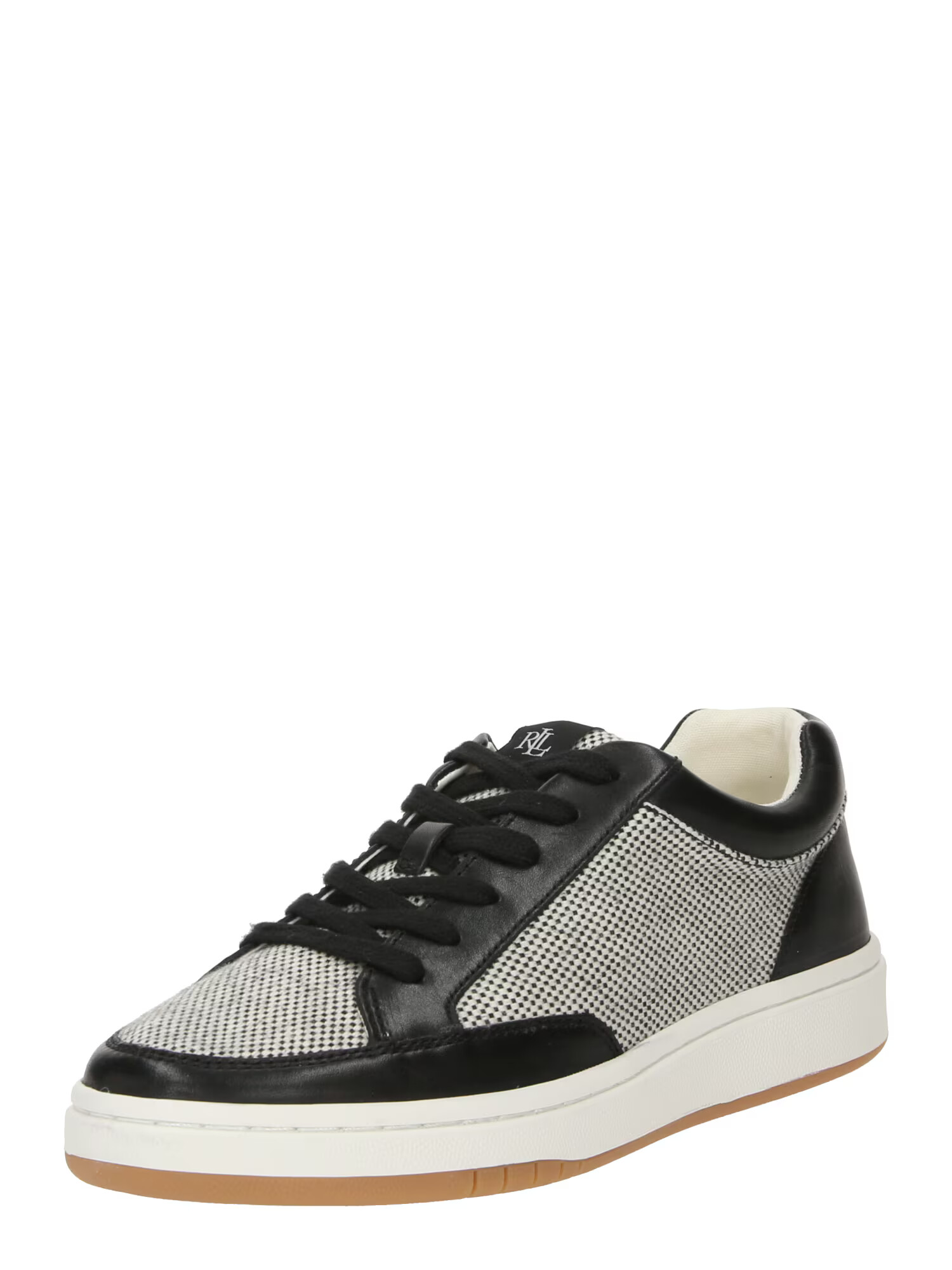 Lauren Ralph Lauren Sneaker low 'HAILEY 4' negru / alb - Pled.ro