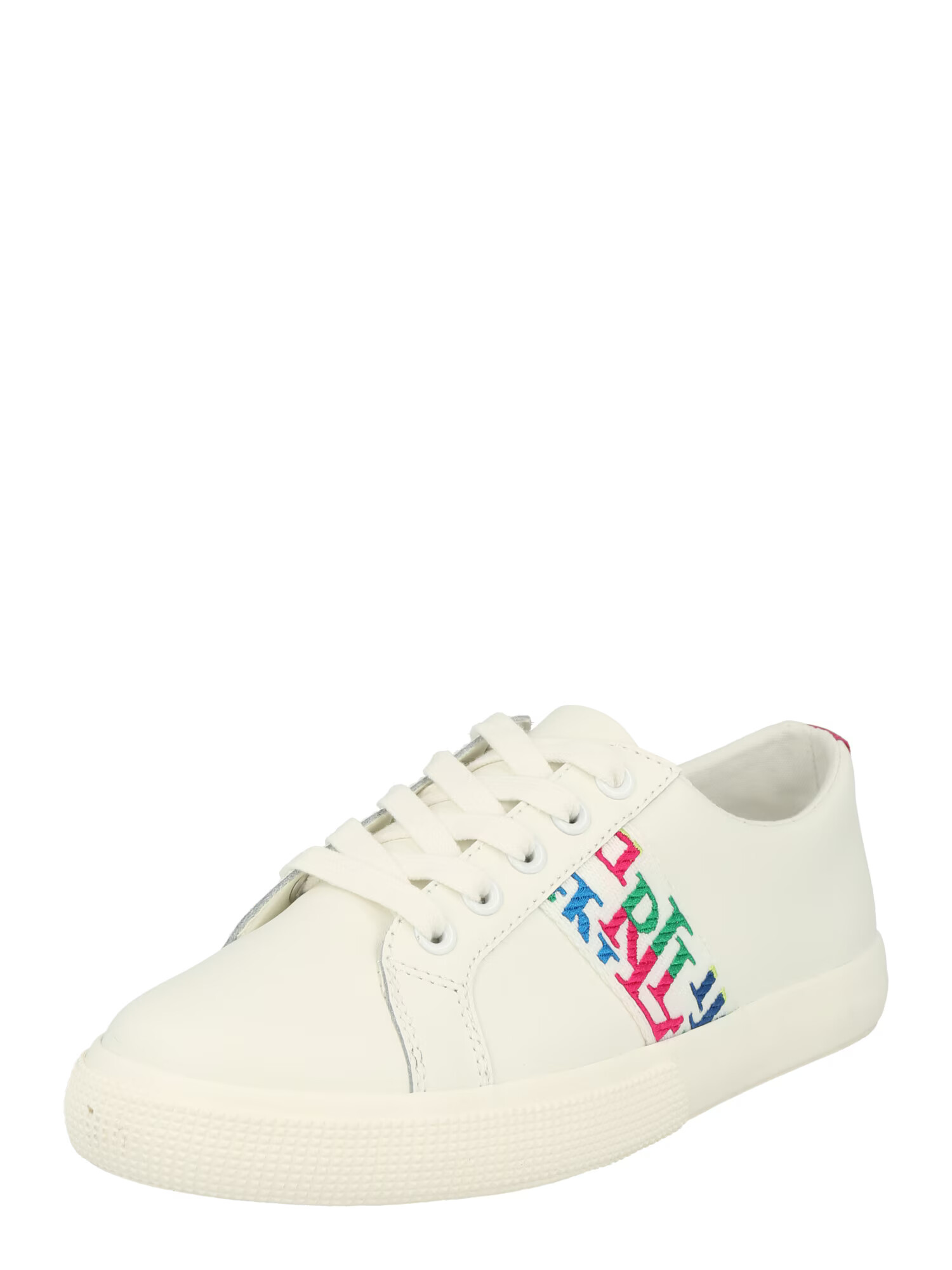 Lauren Ralph Lauren Sneaker low 'JANSON' albastru deschis / verde deschis / roz / alb lână - Pled.ro