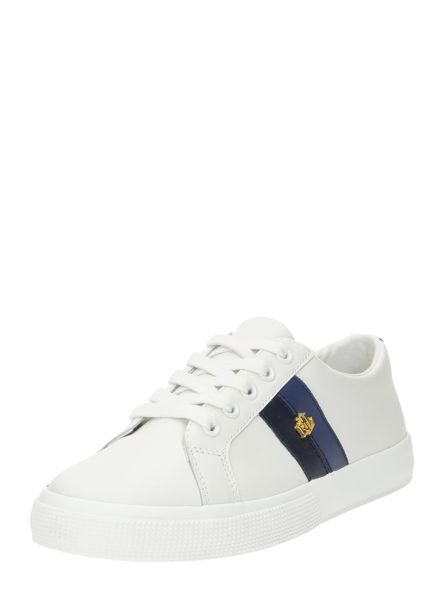 Lauren Ralph Lauren Sneaker low 'JANSON II' albastru noapte / albastru închis / auriu / alb - Pled.ro