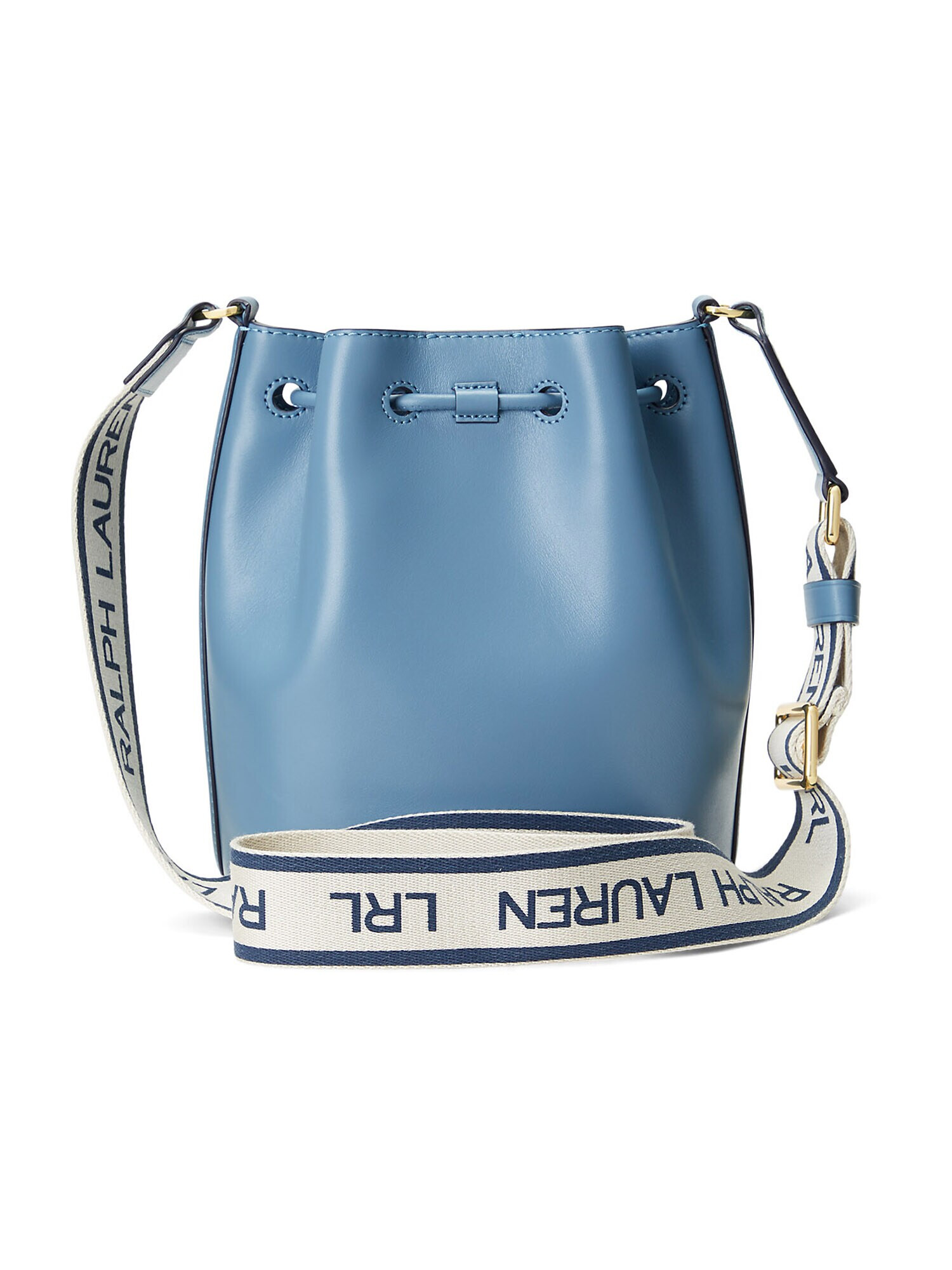 Lauren Ralph Lauren Geantă tip sac 'ANDIE' bleumarin / albastru fumuriu / alb - Pled.ro